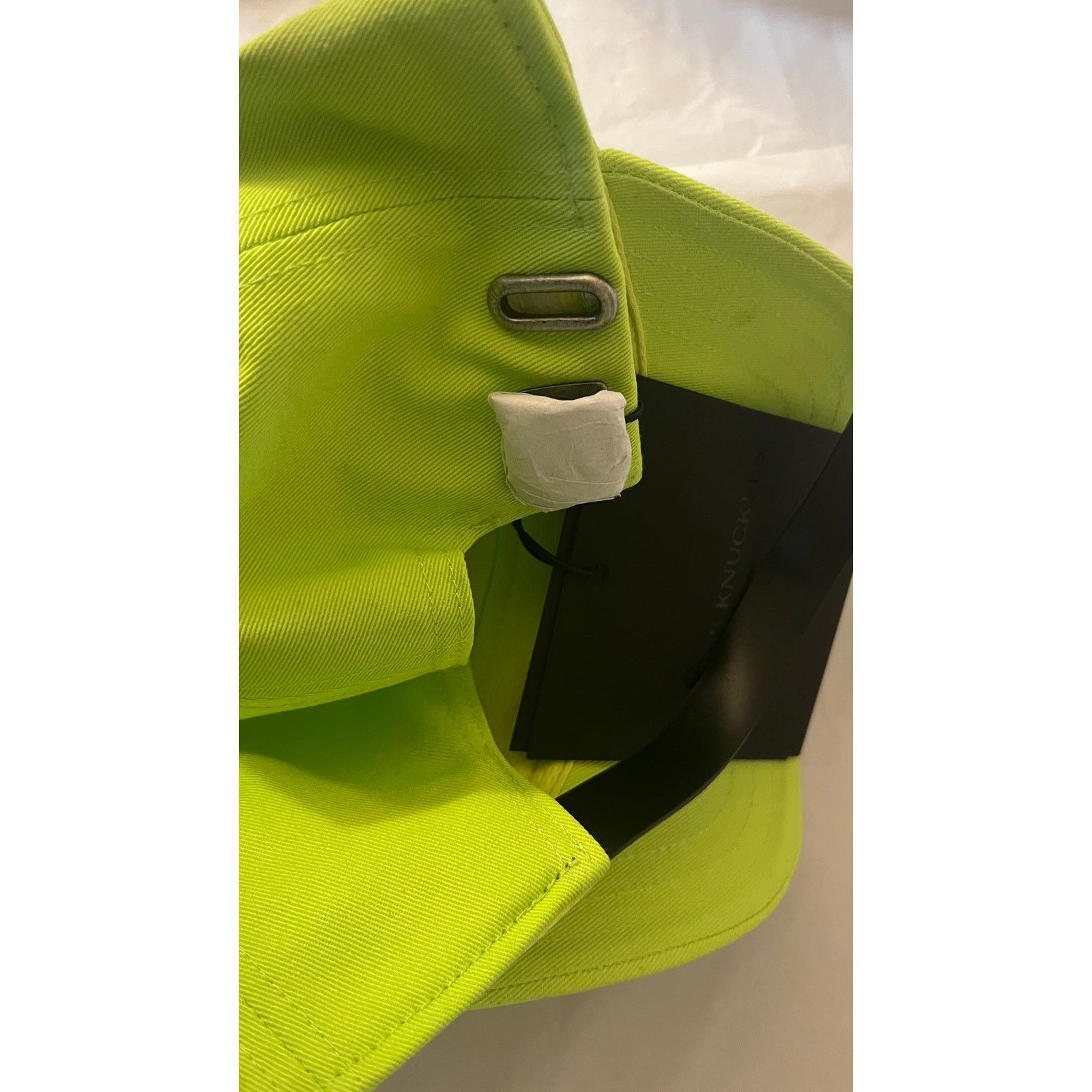 Moose Knuckles Fashion Logo Icon Cap Lime Green - NWT