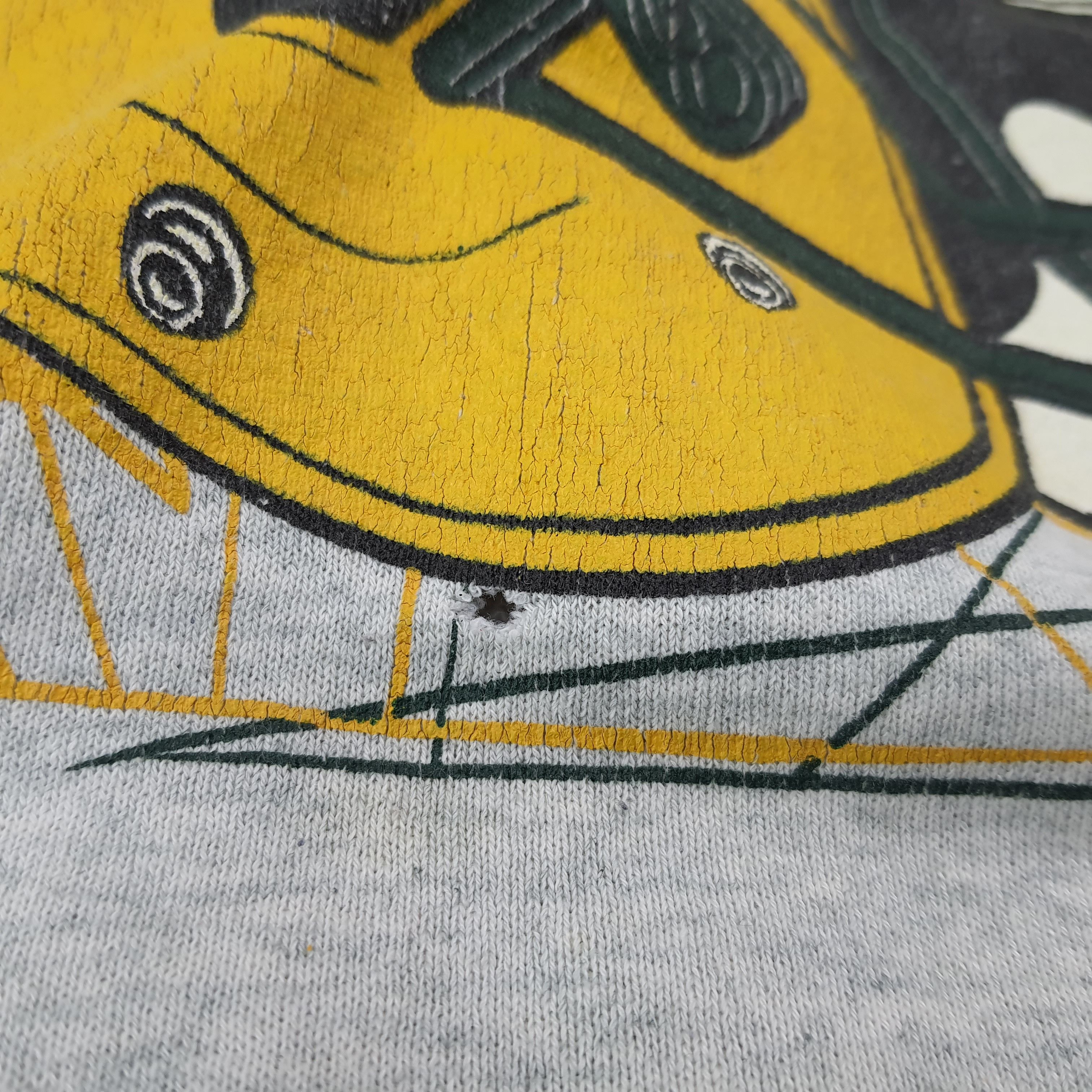 NFL Vintage NFL Green Bay Packers Team Sweatshirt C264N11 Size US XL / EU 56 / 4 - 14 Thumbnail
