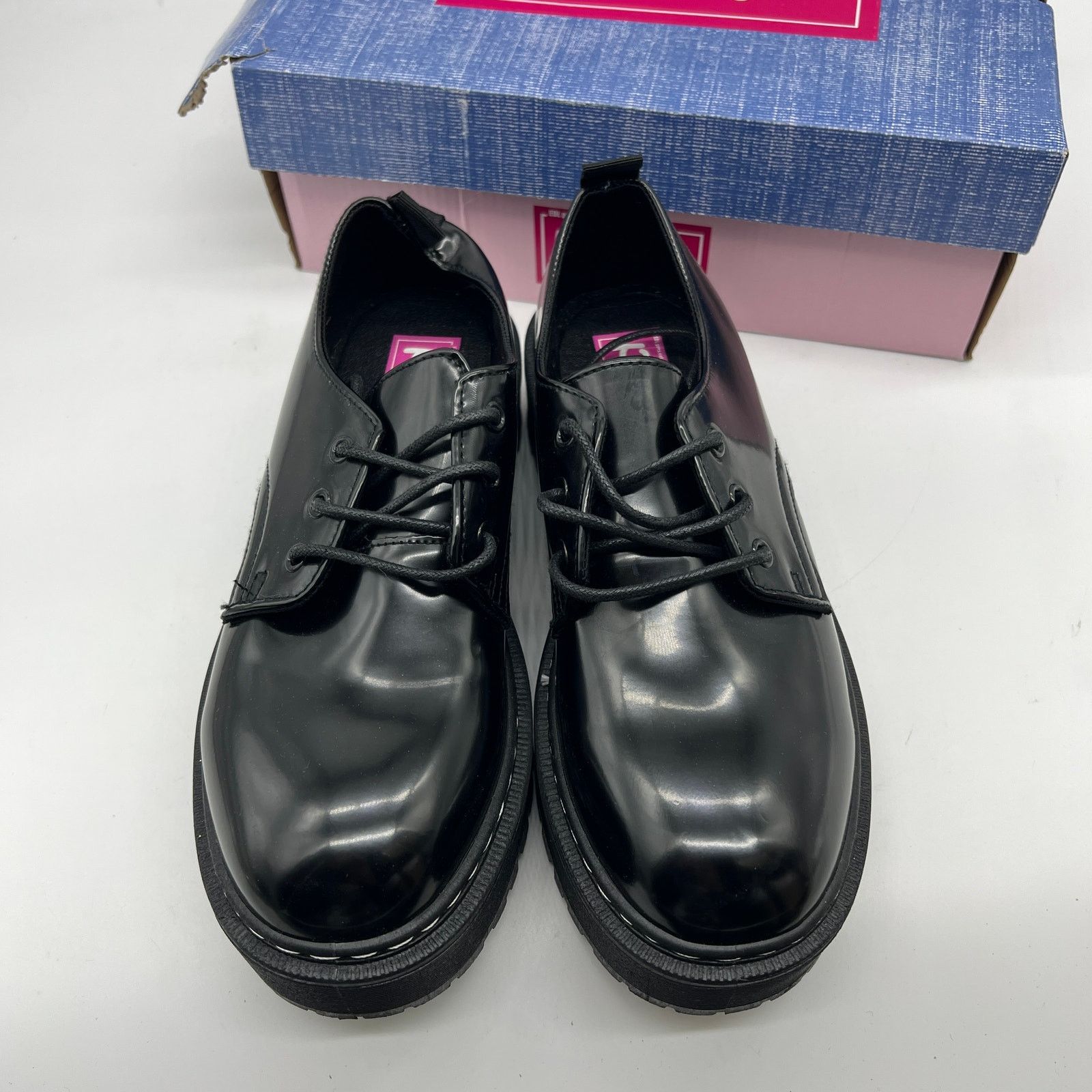 Other Pop Womens Unity Oxford Shoes Black Size 8M Size US 8 / IT 38 - 1 Thumbnail