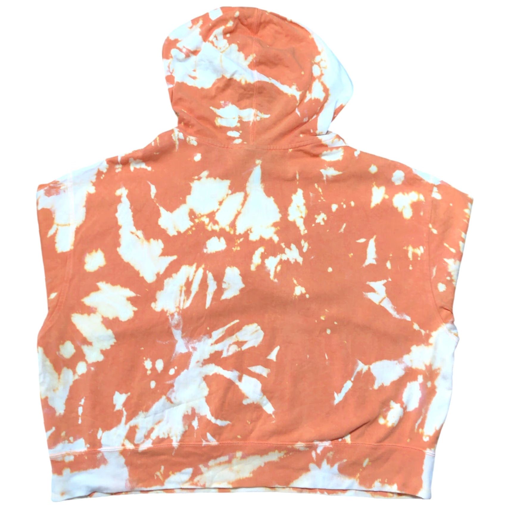 Nike Nike Hoodie Sweatshirt Womens Large Oversized Tie Dye Acid Wash Orange Size L / US 10 / IT 46 - 3 Thumbnail