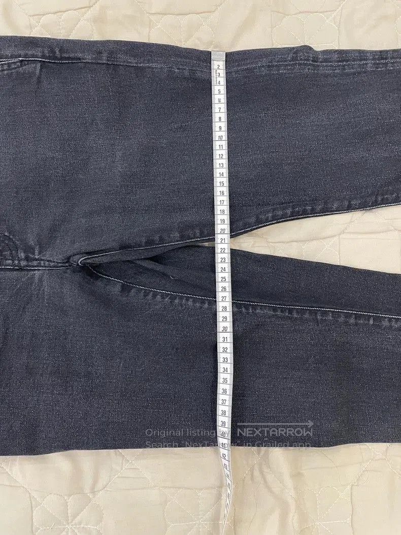 Saint Laurent Paris Saint Laurent D24 Black Denim Jeans. Size US 31 - 3 Thumbnail