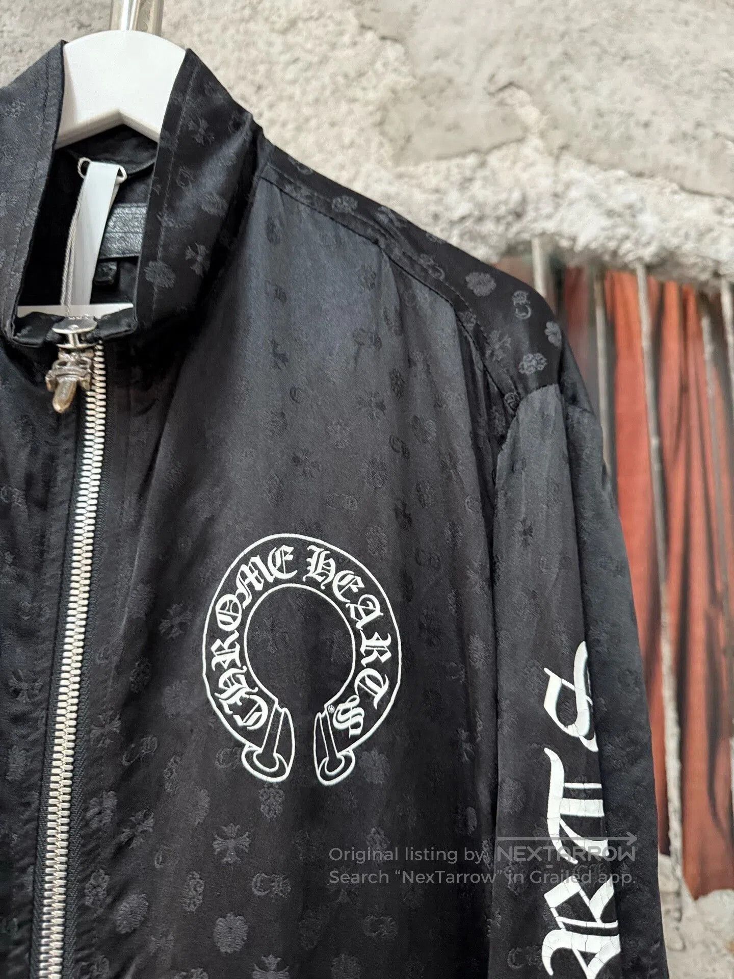 Chrome Hearts chrome hearts dark patterned jacket size m. Size US M / EU 48-50 / 2 - 6 Thumbnail