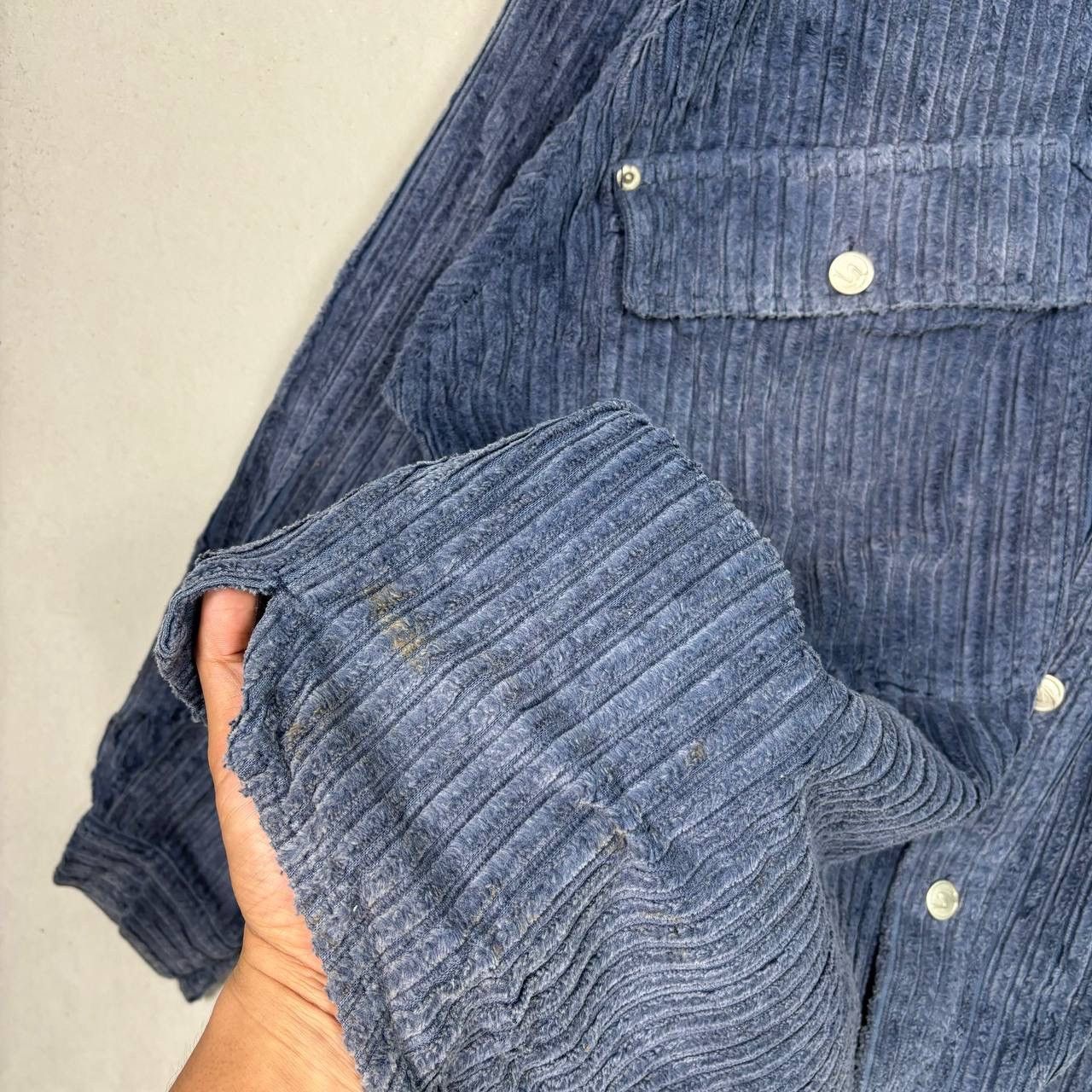Vintage Vintage Sims Snowboards 90s Corduroy Shacket Work Shirt XL Size US XL / EU 56 / 4 - 6 Thumbnail
