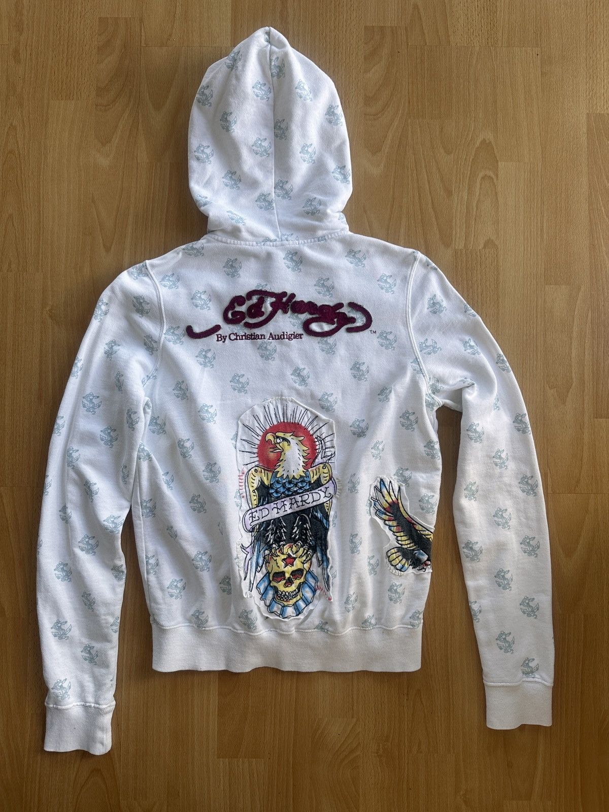 Ed Hardy vintage ed hardy x christian audigier hoodie Size M / US 6-8 / IT 42-44 - 11 Thumbnail