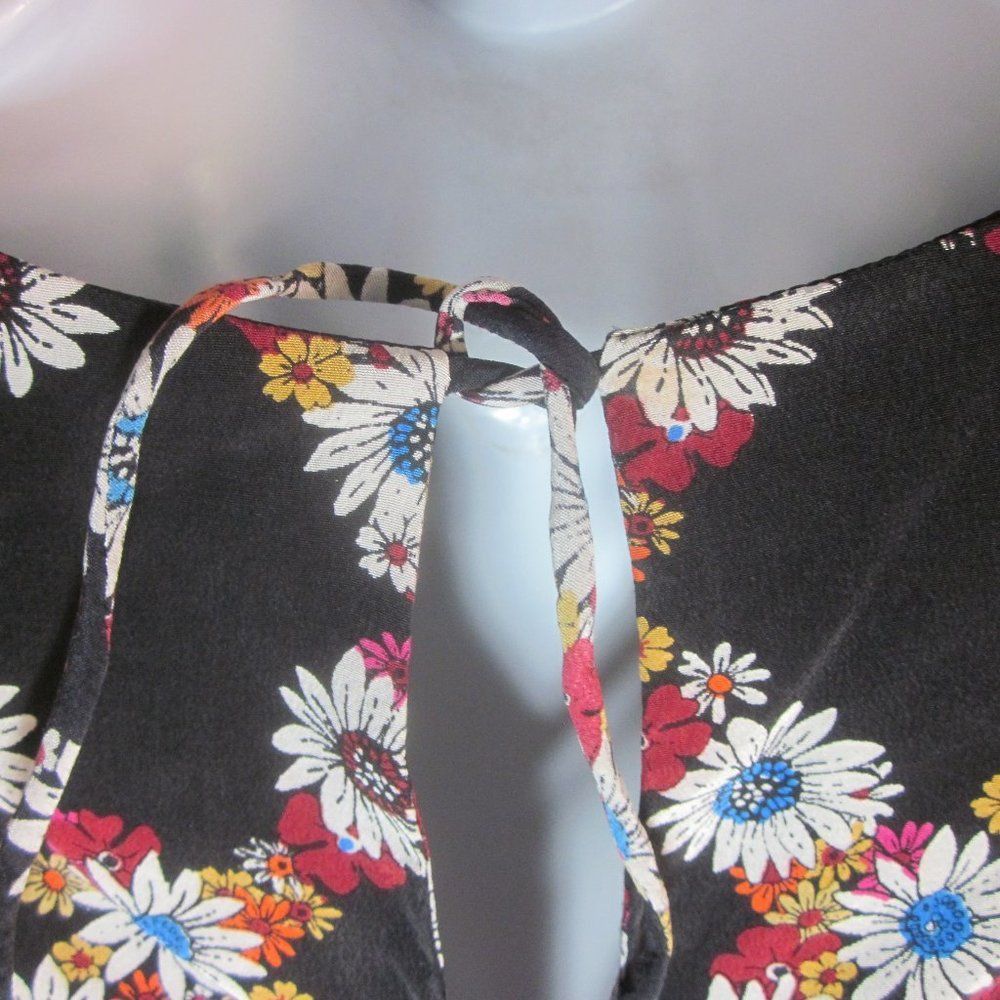 Sandro Sandro Rony Silk Floral Dress Size 1 Size S / US 4 / IT 40 - 14 Thumbnail