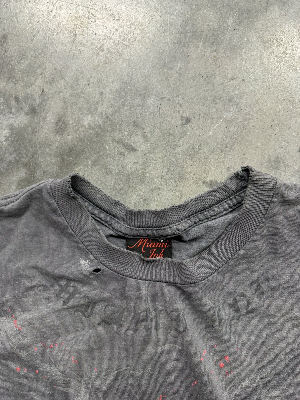 Vintage Vintage Y2K Miami Ink Snake Tee Size US M / EU 48-50 / 2 - 4 Thumbnail