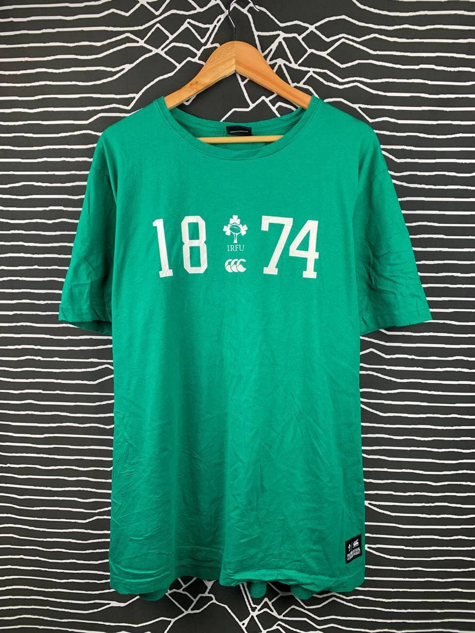 Canterbury of New Zealand Canterbury CCC Irish Rugby Football Union IRFU Heritage Tee Size US XL / EU 56 / 4 - 1 Thumbnail