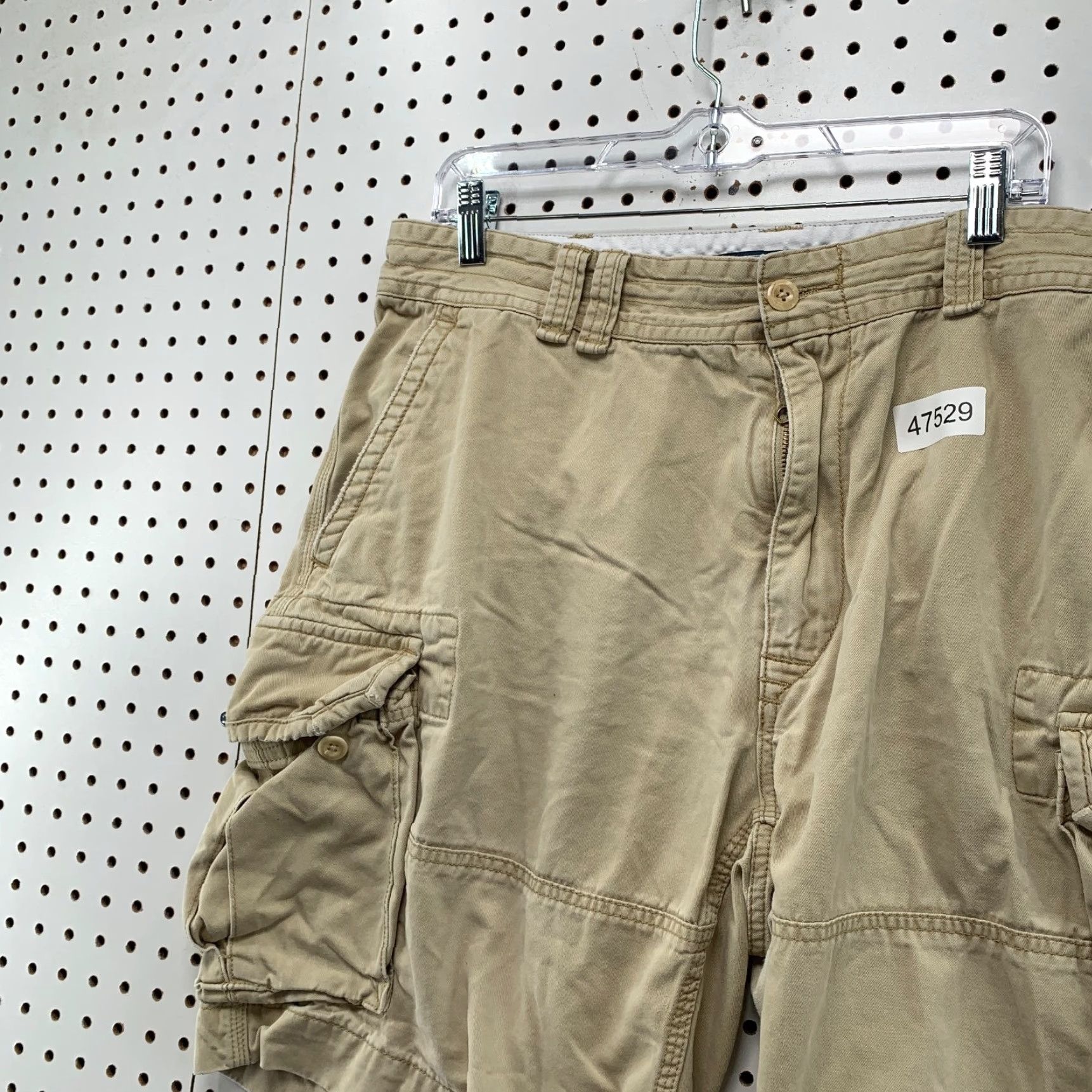 Polo Ralph Lauren VINTAGE Polo Ralph Lauren Military Shorts Mens 40 Beige Outdoor Utility 40x9.5 Cargo Pocket Beige Mens Shorts Size US L / EU 52-54 / 3 - 7 Thumbnail