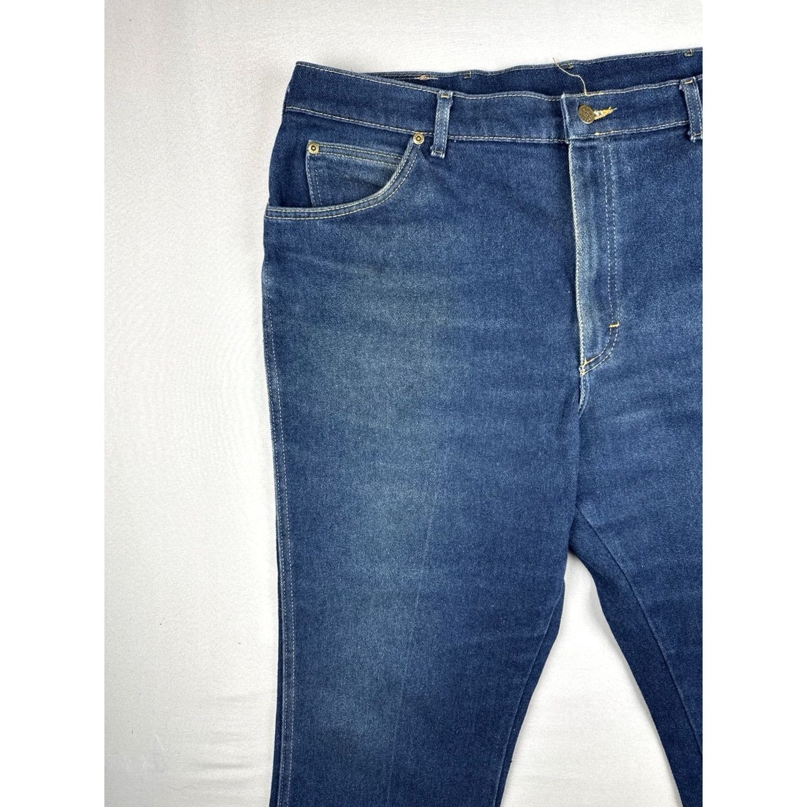 Lee VINTAGE Lee Jeans USA Made Union Made Denim 38x30 Faded Workwear Men Size US 38 / EU 54 - 5 Thumbnail