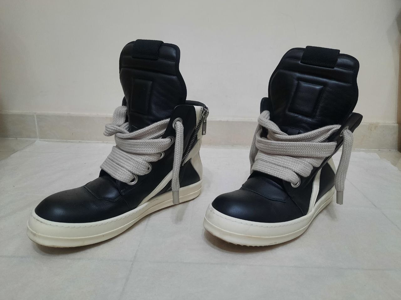 Rick Owens Jumbo Lace Geobasket Size US 9 / EU 42 - 6 Thumbnail