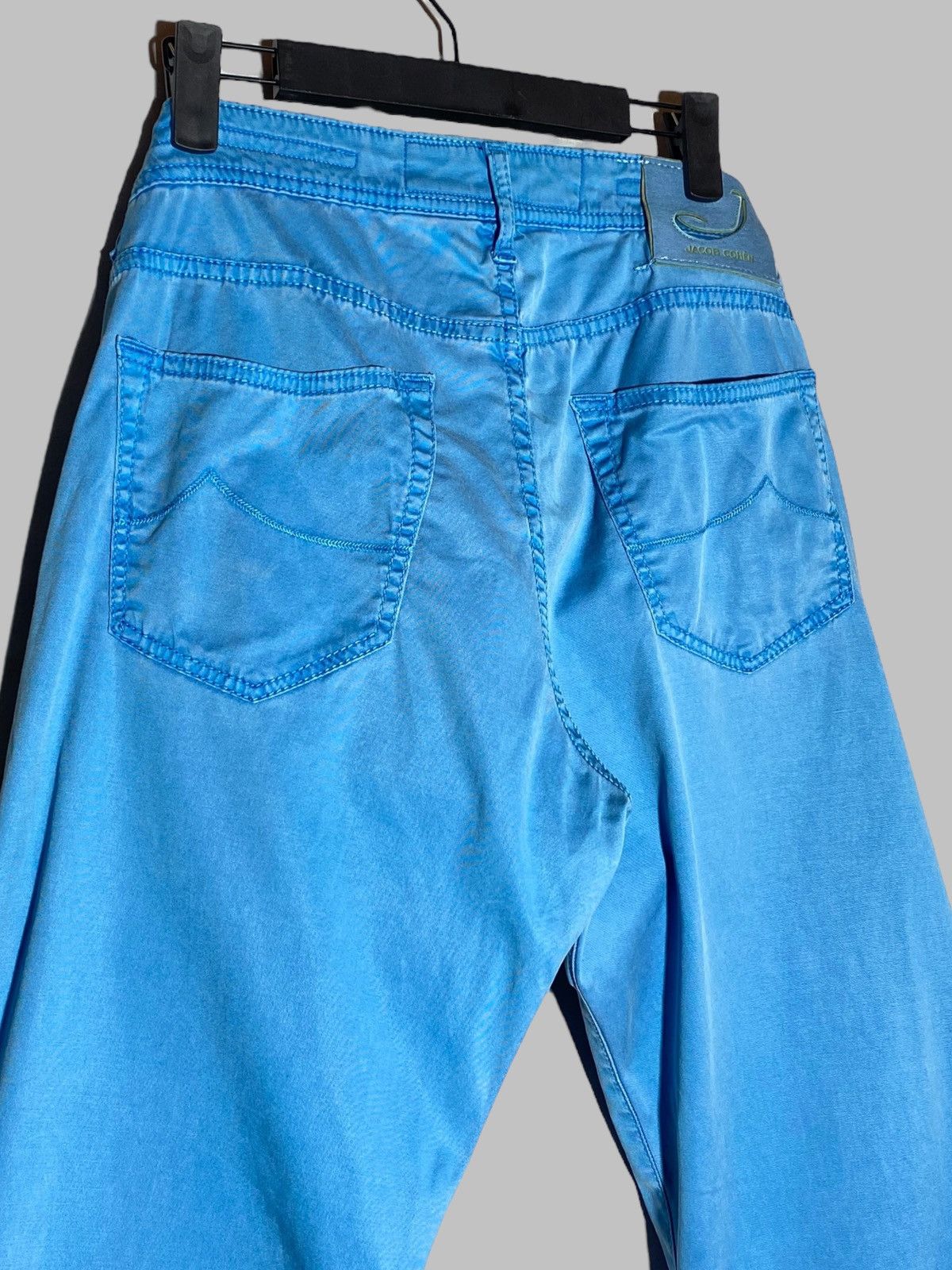 Jacob Cohen Jacob Cohen 622 Style Sky Blue Jeans Size US 35 - 9 Thumbnail