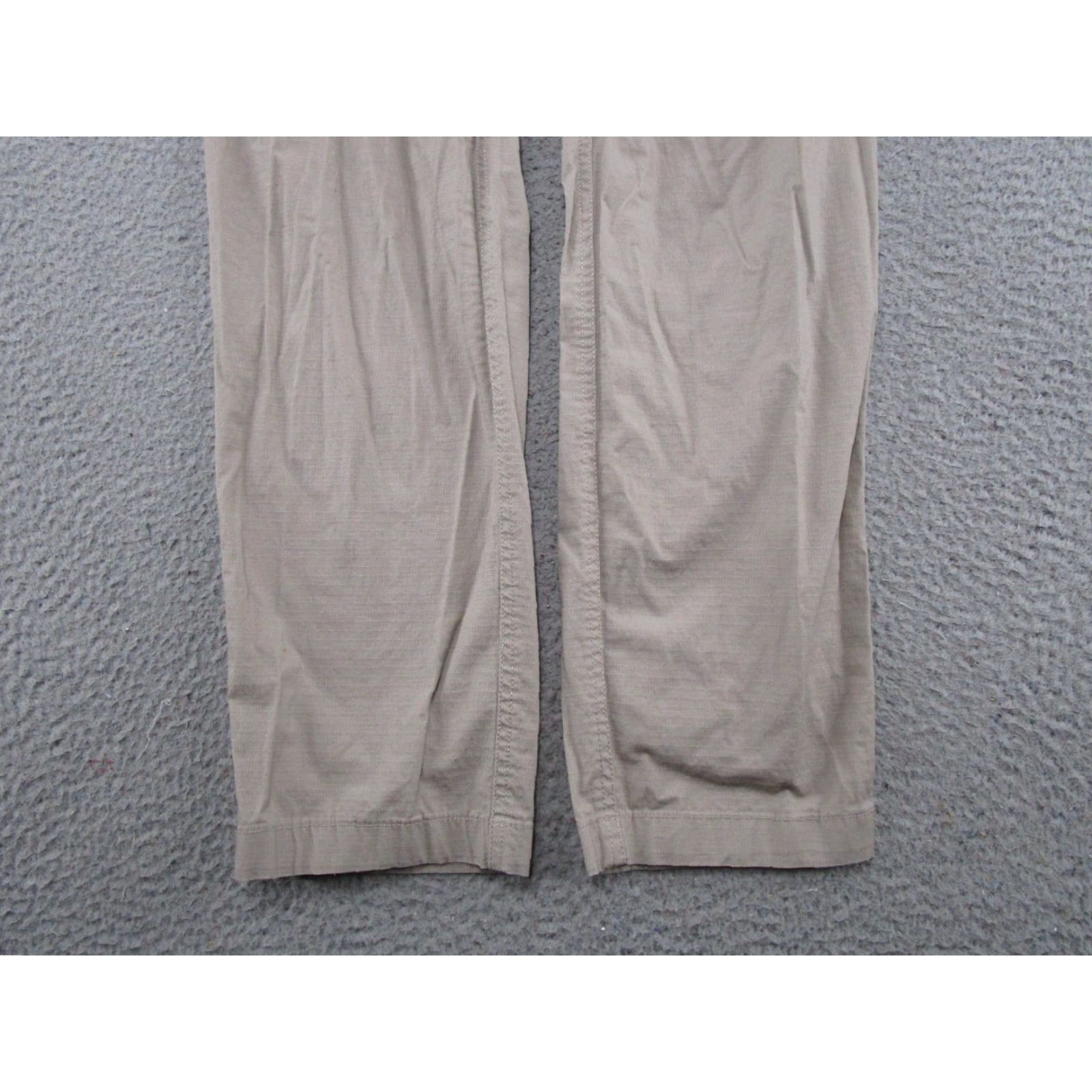 Vuori VUORI Beighe Ripstop Climber Pants Mens M Beige Drawstring Zip Pocket 34x31 Read Size US 31 - 2 Thumbnail