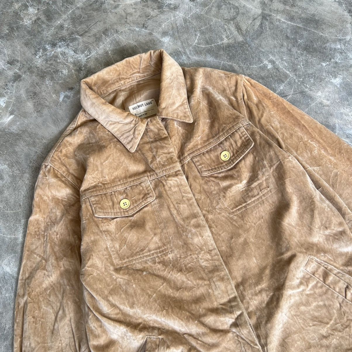 Helmut Lang 1997’s Helmut Lang GTR Velvet Coats Jacket Size M / US 6-8 / IT 42-44 - 2 Thumbnail