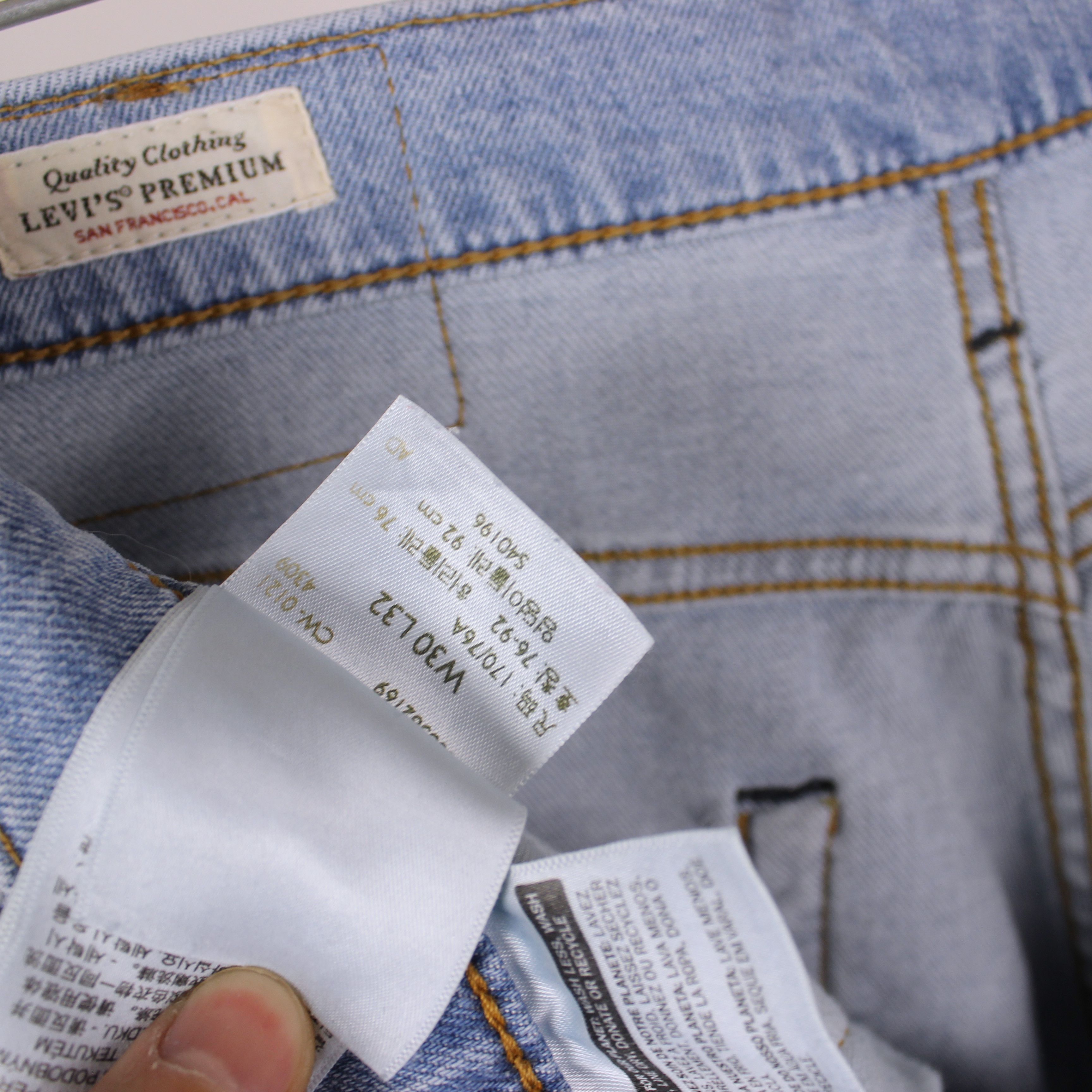 Levi's Levi's Made & Crafted lot 511 W30 L32 heavy denim Size US 30 / EU 46 - 6 Thumbnail