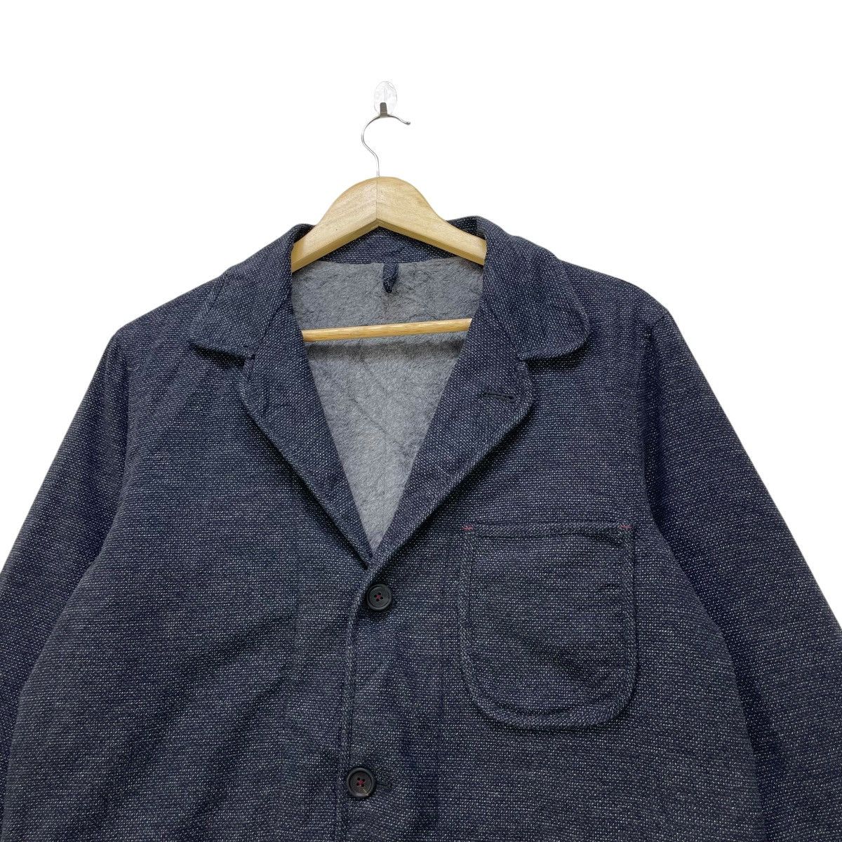 45rpm × Beams Plus × Indigo Italian Designer TBM Inspired 45rpm Japan Jacket Size US M / EU 48-50 / 2 - 4 Thumbnail