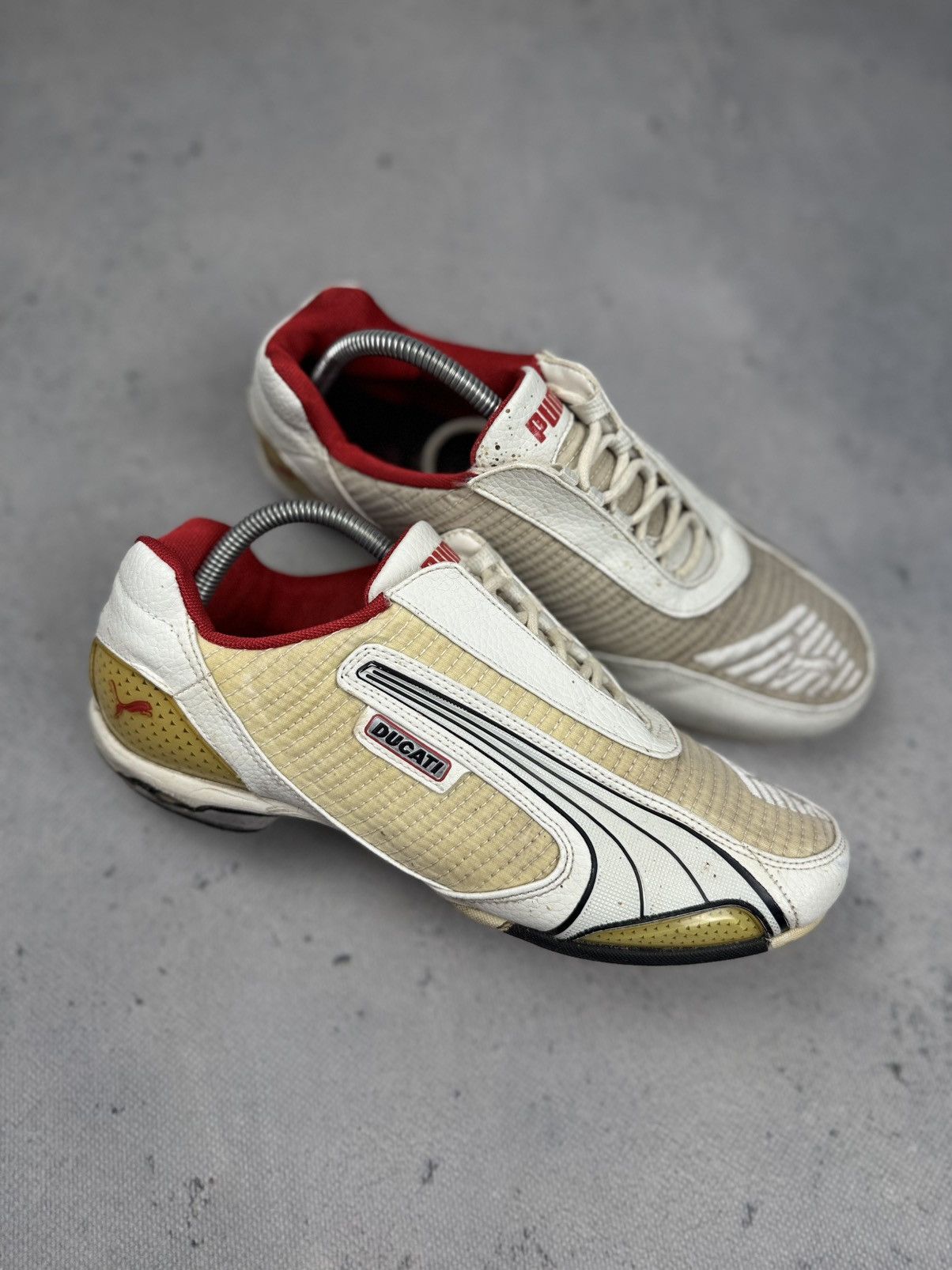 Puma Puma Ducati Testastretta Vintage Motorsport Racing Sneakers Size US 9 / EU 42 - 4 Thumbnail