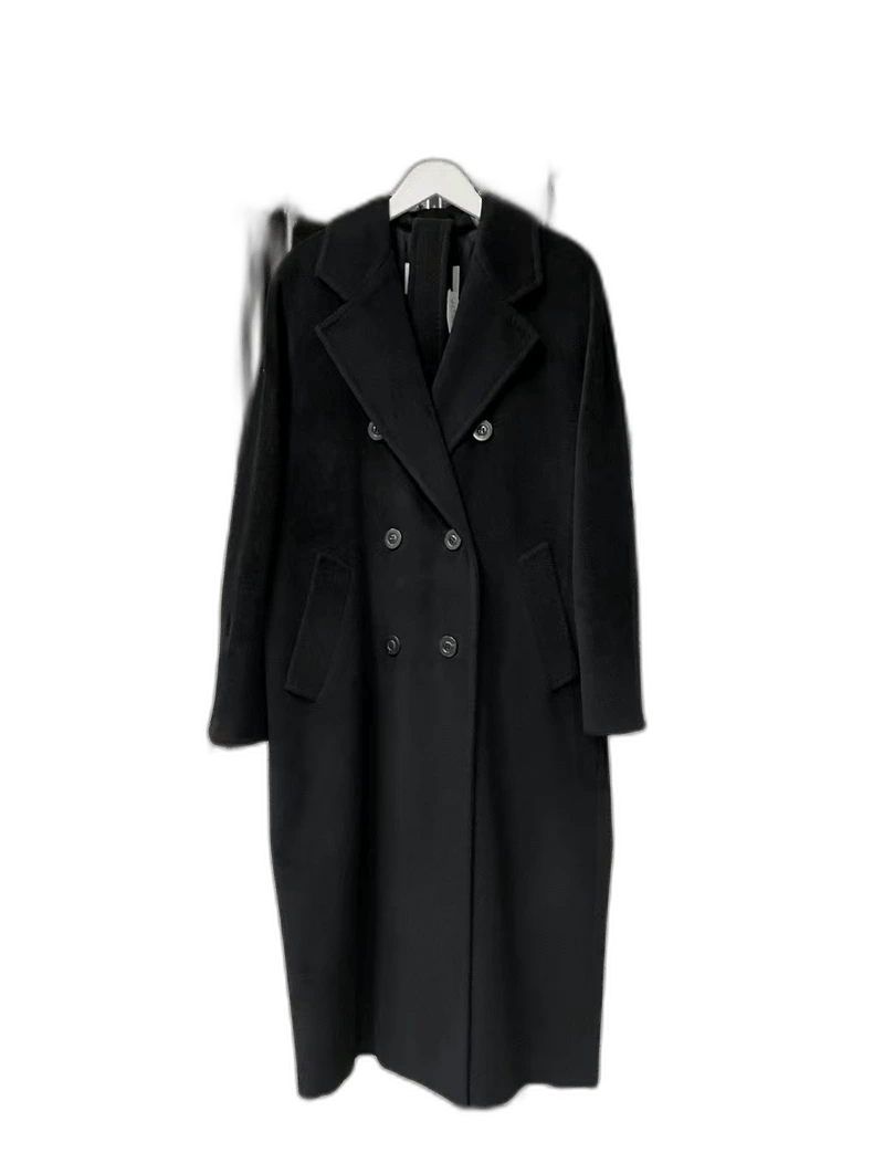 Max Mara MaxMara Black Wool Overcoat Size 38 Size US M / EU 48-50 / 2 - 1 Thumbnail