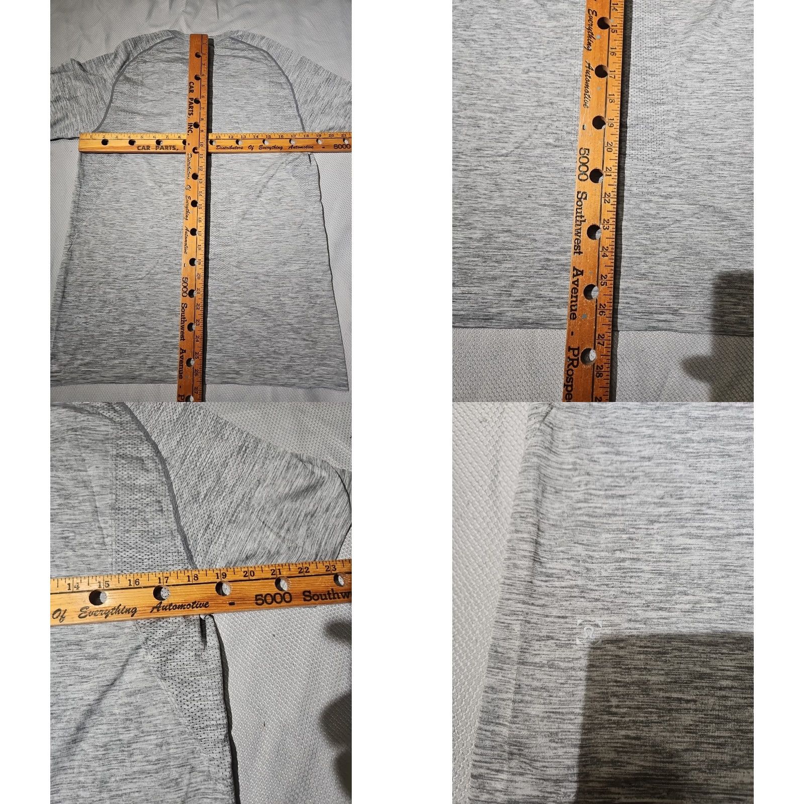 Lululemon Lululemon Shirt Mens M Gray Metal Vent Tech Camo Active Performance Stretch Tee Size US M / EU 48-50 / 2 - 8 Thumbnail