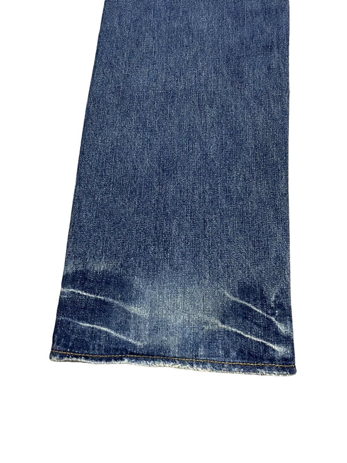If Six Was Nine × Japanese Brand × Le Grande Bleu (L.G.B.) Very Rare Vintage Japanese Brand Sukajan Flared Jeans 1999s Size US 30 / EU 46 - 9 Thumbnail
