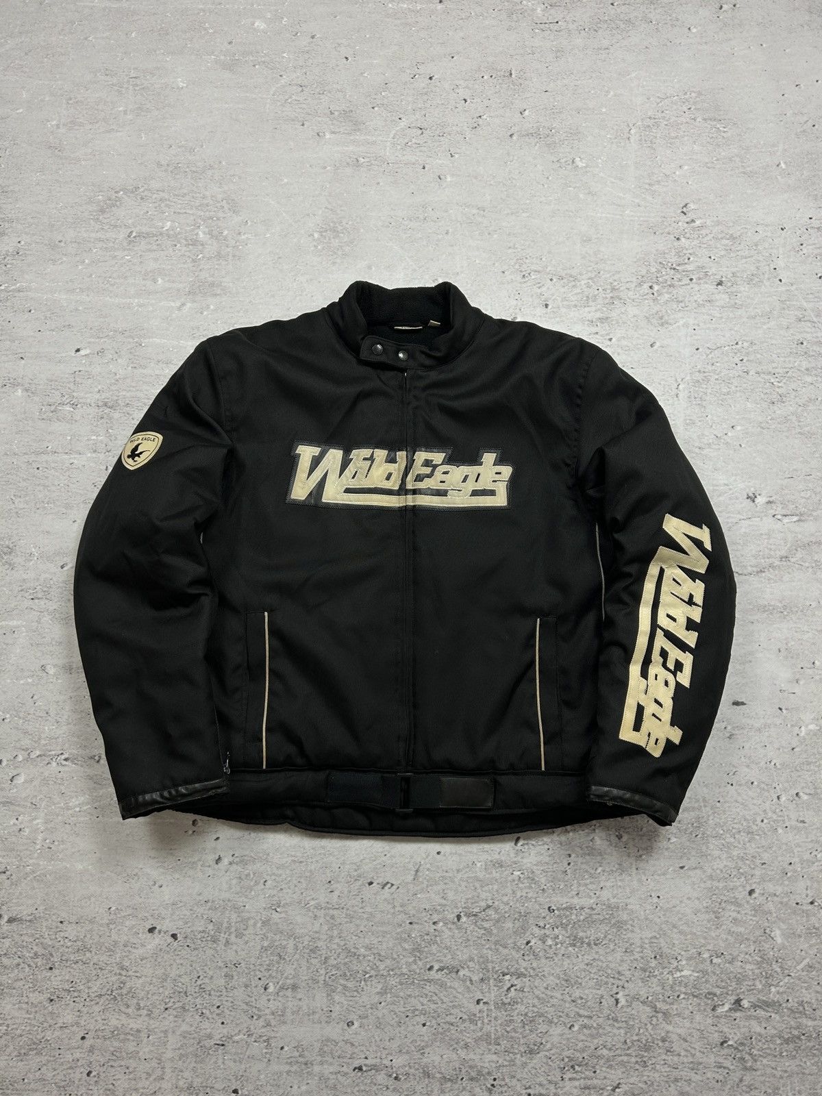 Vintage 🔥VINTAGE WILD EAGLE MOTO RACING JACKET 90S NASCAR🔥 Size US XL / EU 56 / 4 - 1 Thumbnail