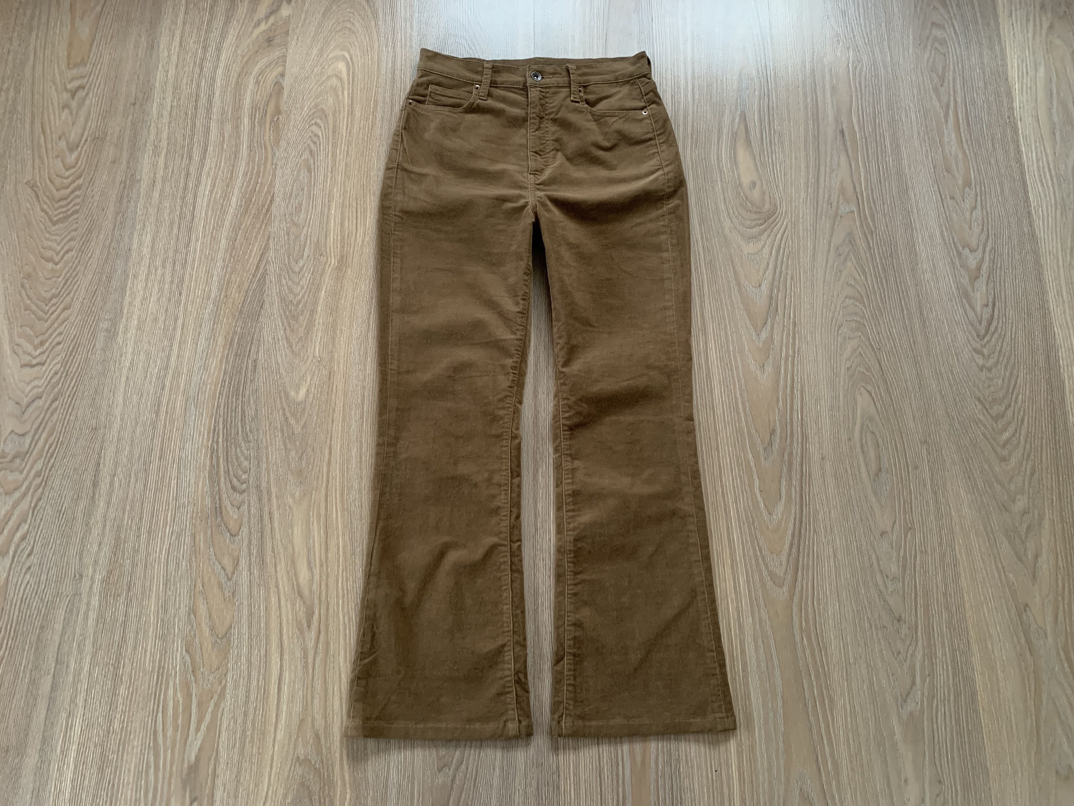Uniqlo Uniqlo Velvet Corduroy Brown Pants Size 26" / US 2 / IT 38 - 2 Thumbnail