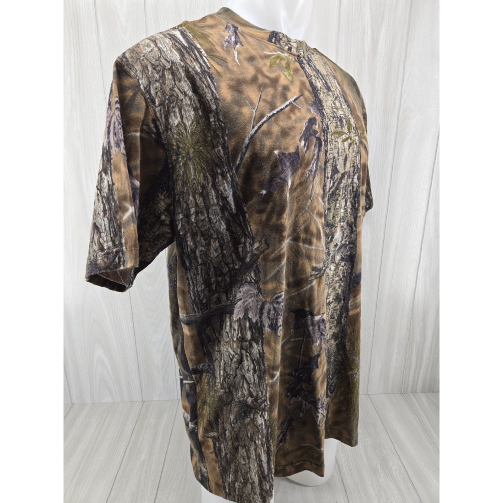 Vintage VINTAGE Longleaf Camo T-Shirt Men XL Short Sleeve Hunting Skater Cotton Shirt Size US XL / EU 56 / 4 - 6 Thumbnail