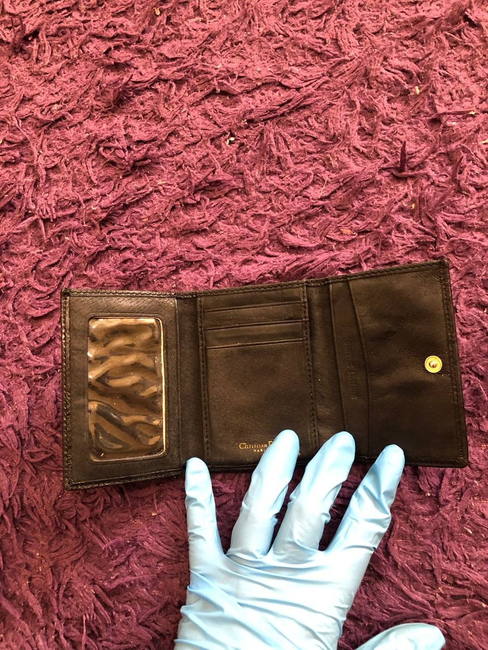 Christian Dior Monsieur Vintage Christian Dior Logo Leather Wallet Size ONE SIZE - 7 Thumbnail