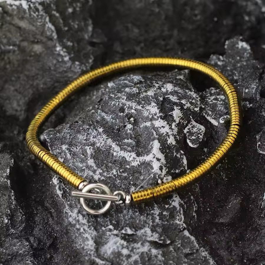 Jewelry 4mm Irregular Hematite Stone Bracelet Size ONE SIZE - 1 Thumbnail