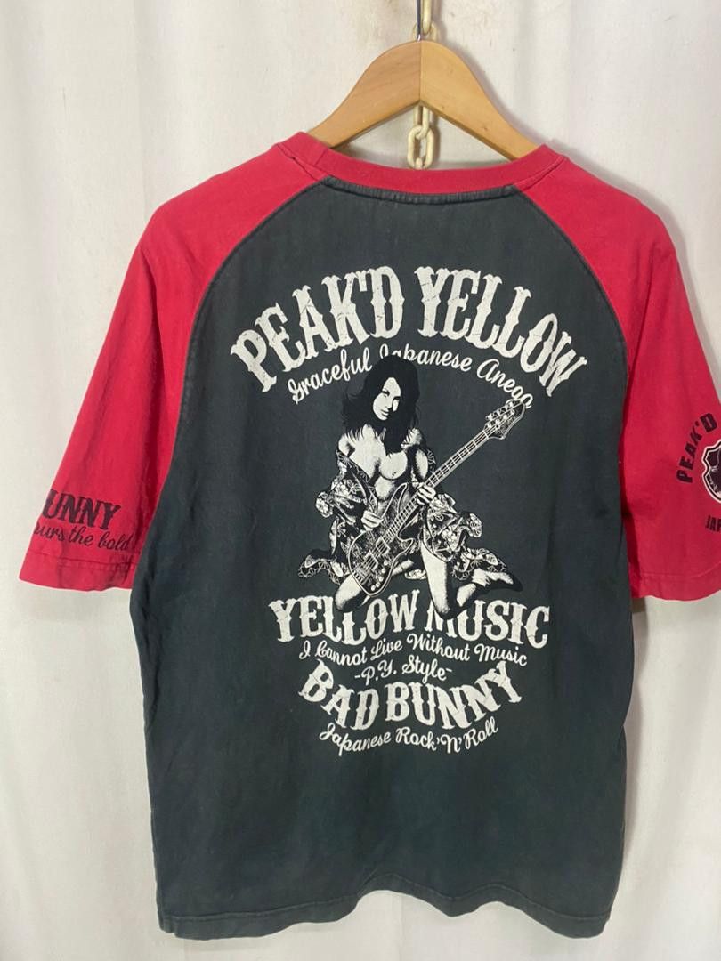 Tedman Peak’s yellow music art printed by Ted company Size US L / EU 52-54 / 3 - 12 Thumbnail