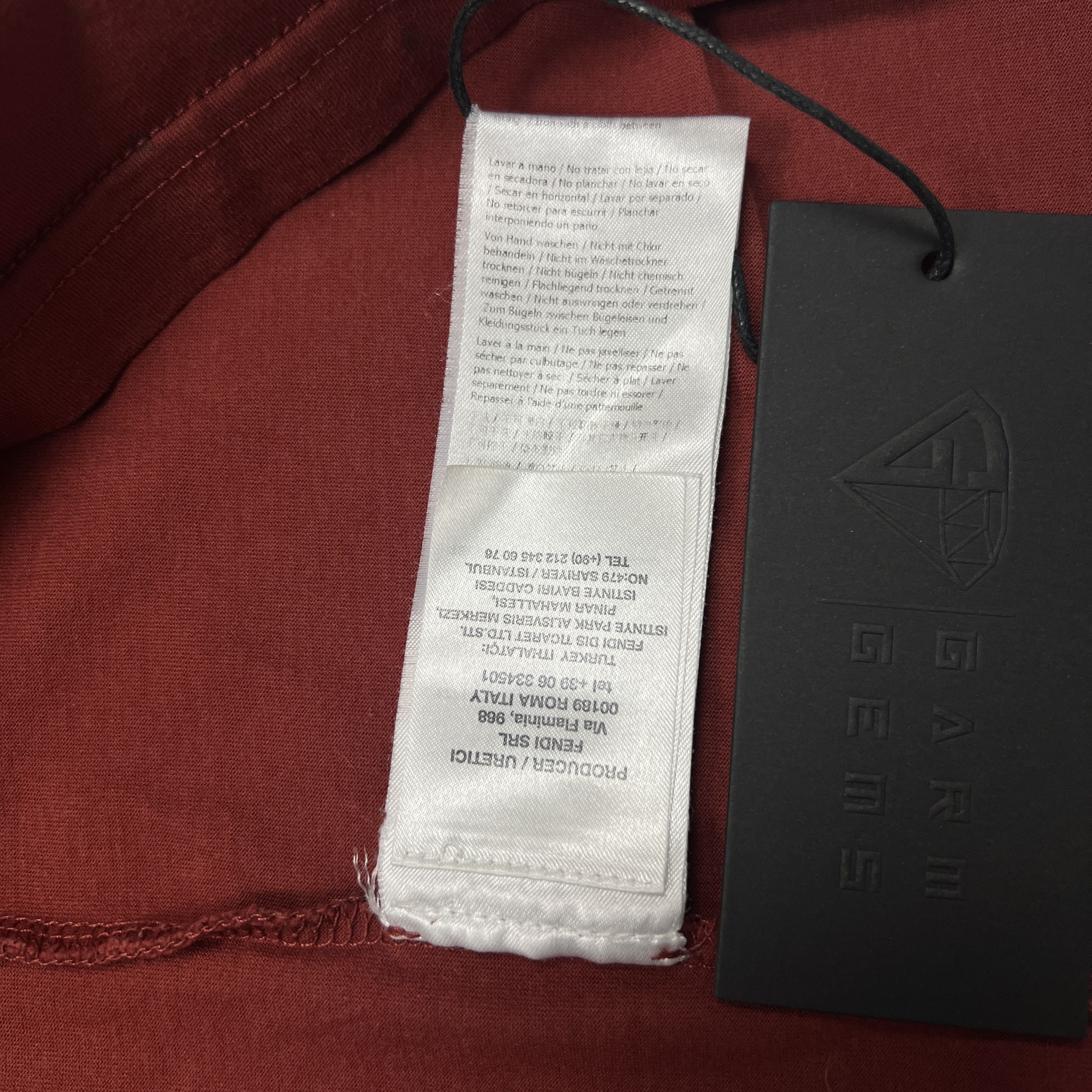 Fendi Fendi Logo T-Shirt Size US L / EU 52-54 / 3 - 10 Thumbnail