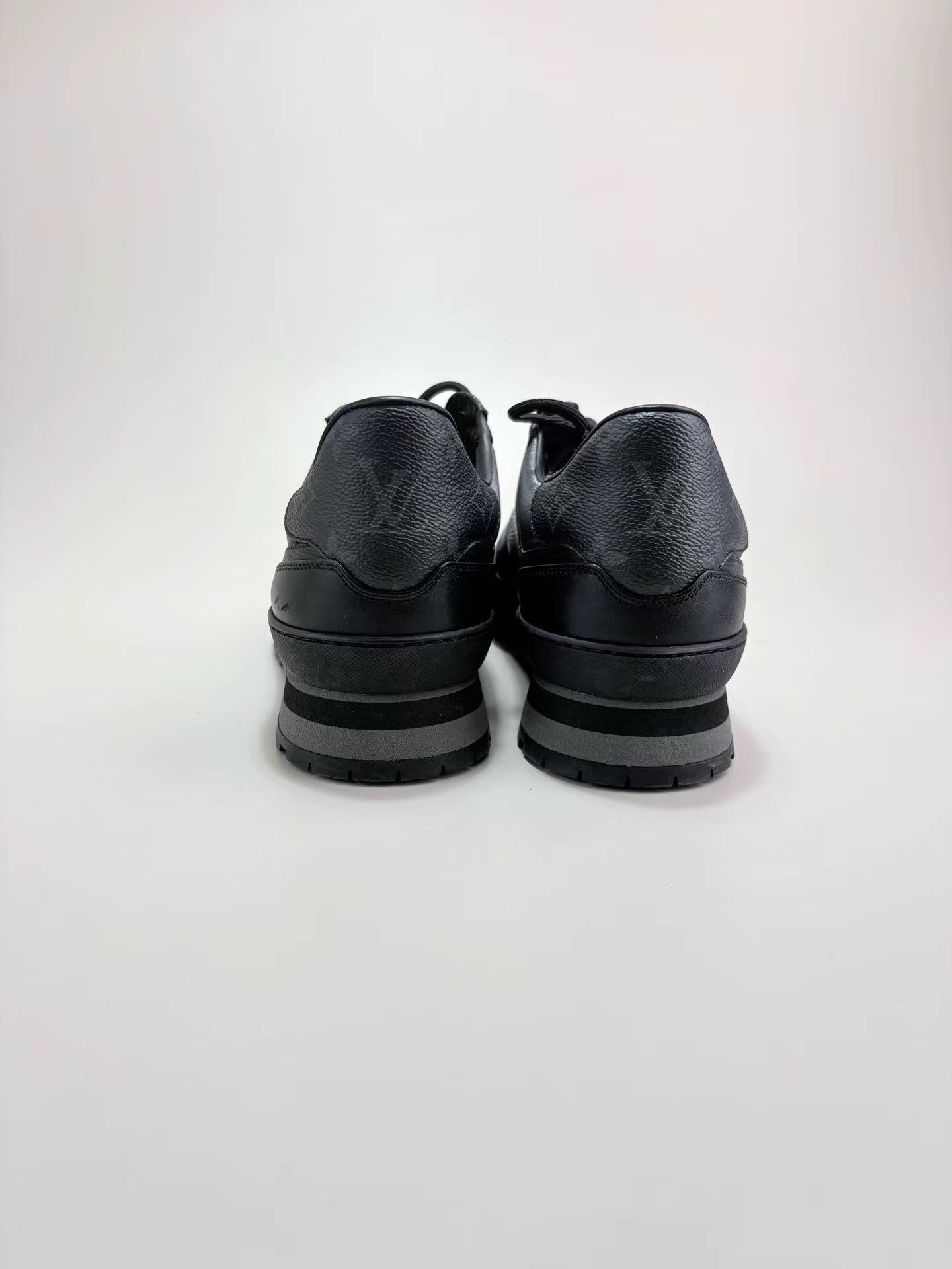 Louis Vuitton LOUIS VUITTON Harlem Black Wave Pattern Casual Shoes K1 Size US 9 / EU 42 - 3 Thumbnail