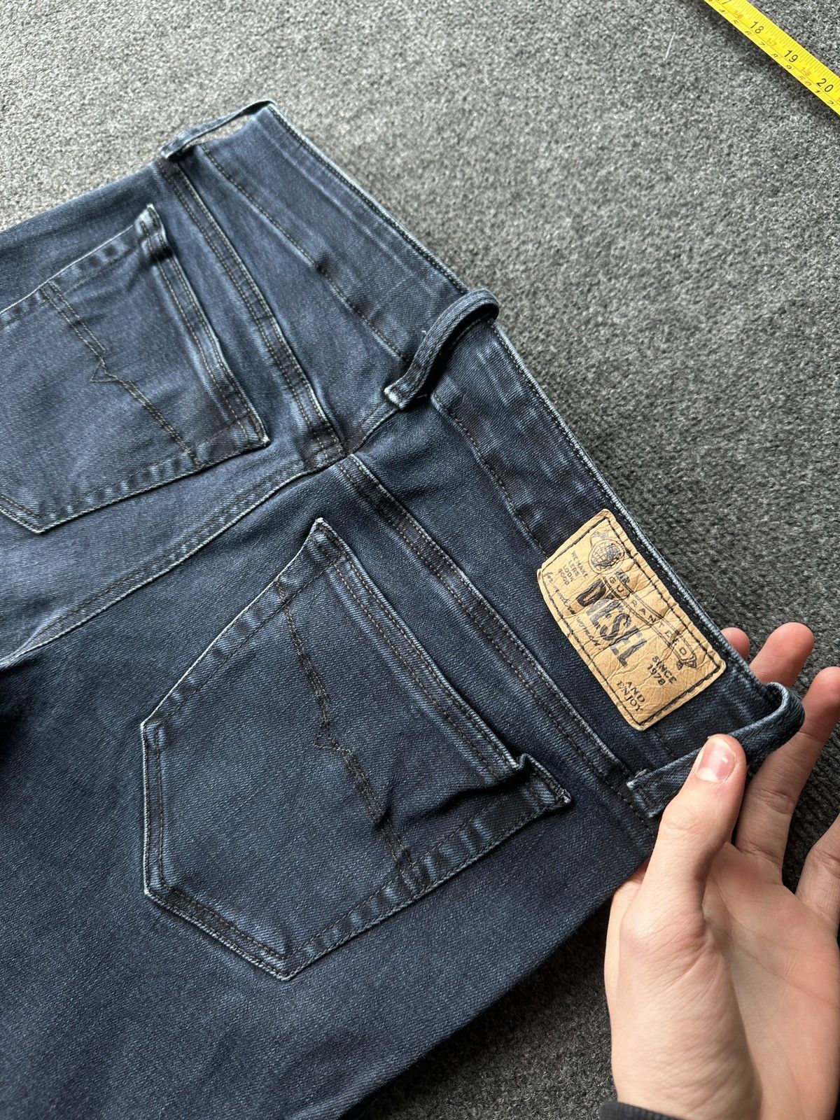 Diesel 🚨 DIESEL IFSIXWASNINE JEANS DENIM RARE Y2K FIT GOTHIC PUNK Size 30" / US 8 / IT 44 - 14 Thumbnail