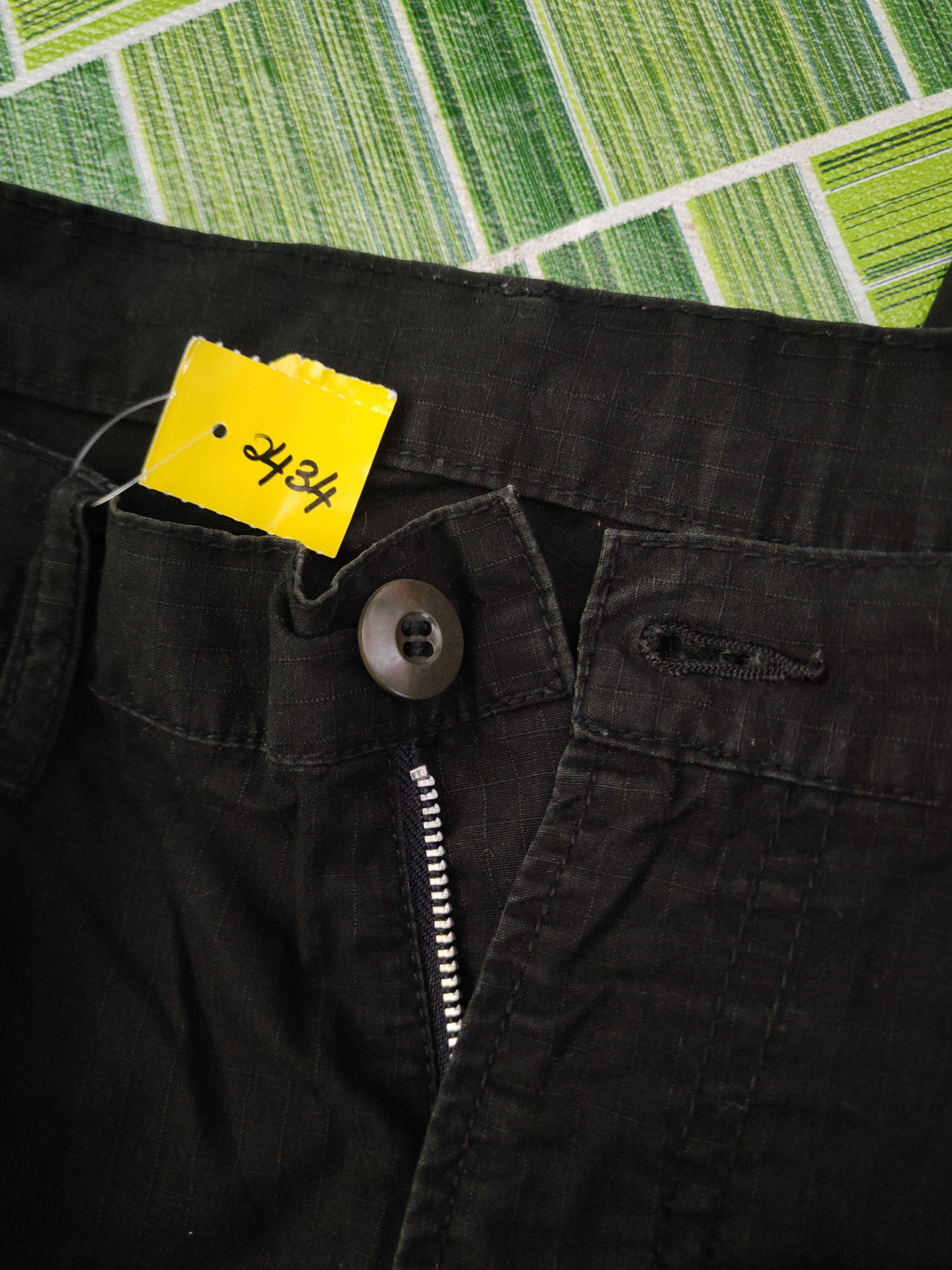 PPFM DL PPFM Black Multipocket Cargo Pants #2434 Size US 30 / EU 46 - 15 Thumbnail