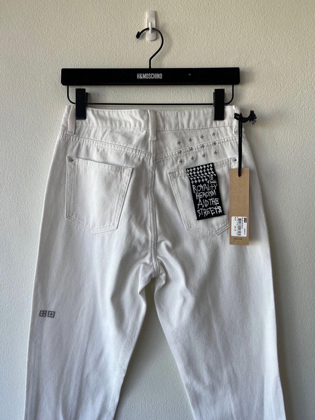 Ksubi new Ksubi womens denim jean new wave blanc white 28 10 Size 28" / US 6 / IT 42 - 5 Thumbnail
