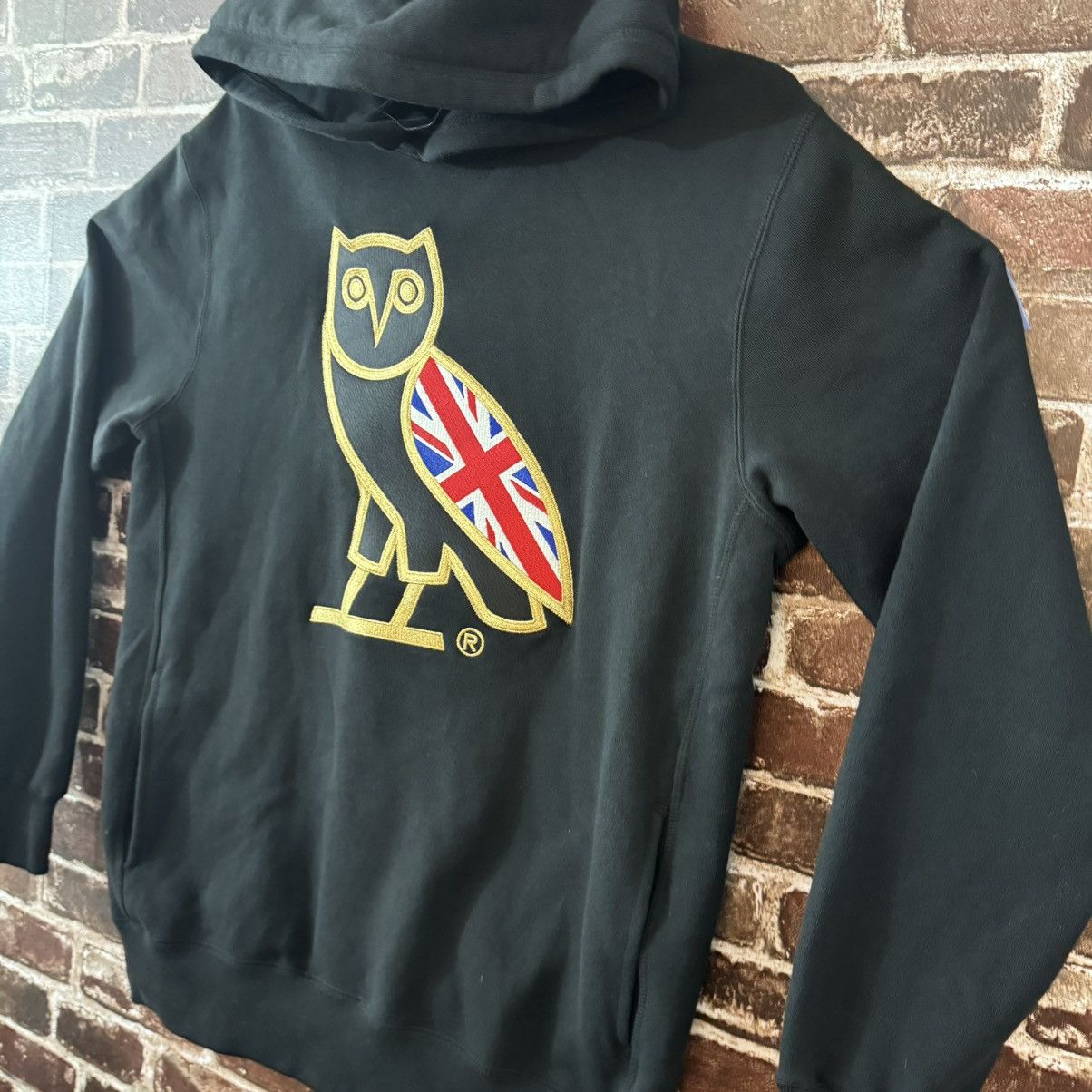 October's Very Own OVO UK Flag Union Jack London Exclusive Owl Hoodie Size US L / EU 52-54 / 3 - 4 Thumbnail