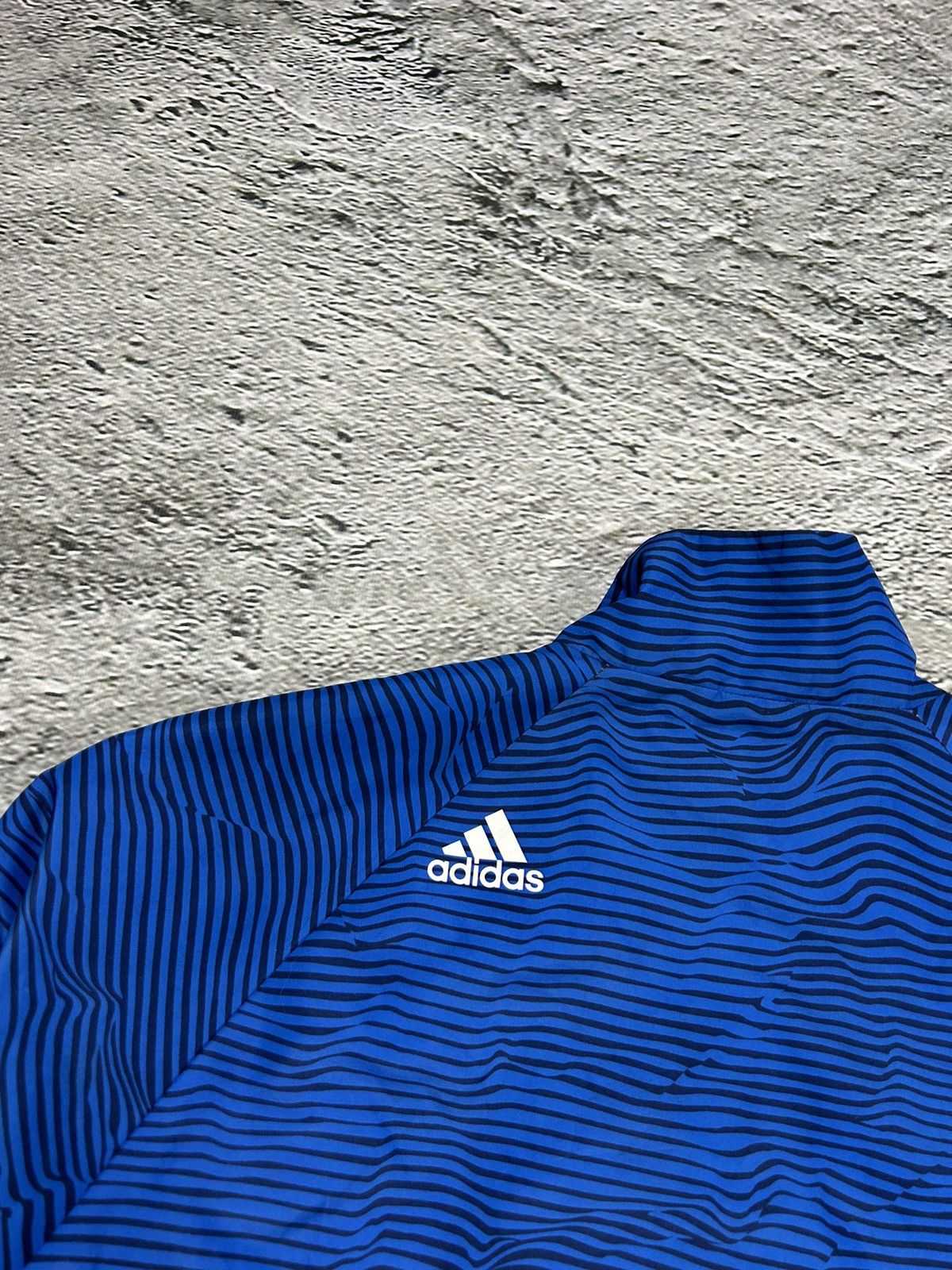 Adidas × Vintage Olympique Marseille Adidas track jacket blue Size US M / EU 48-50 / 2 - 6 Thumbnail