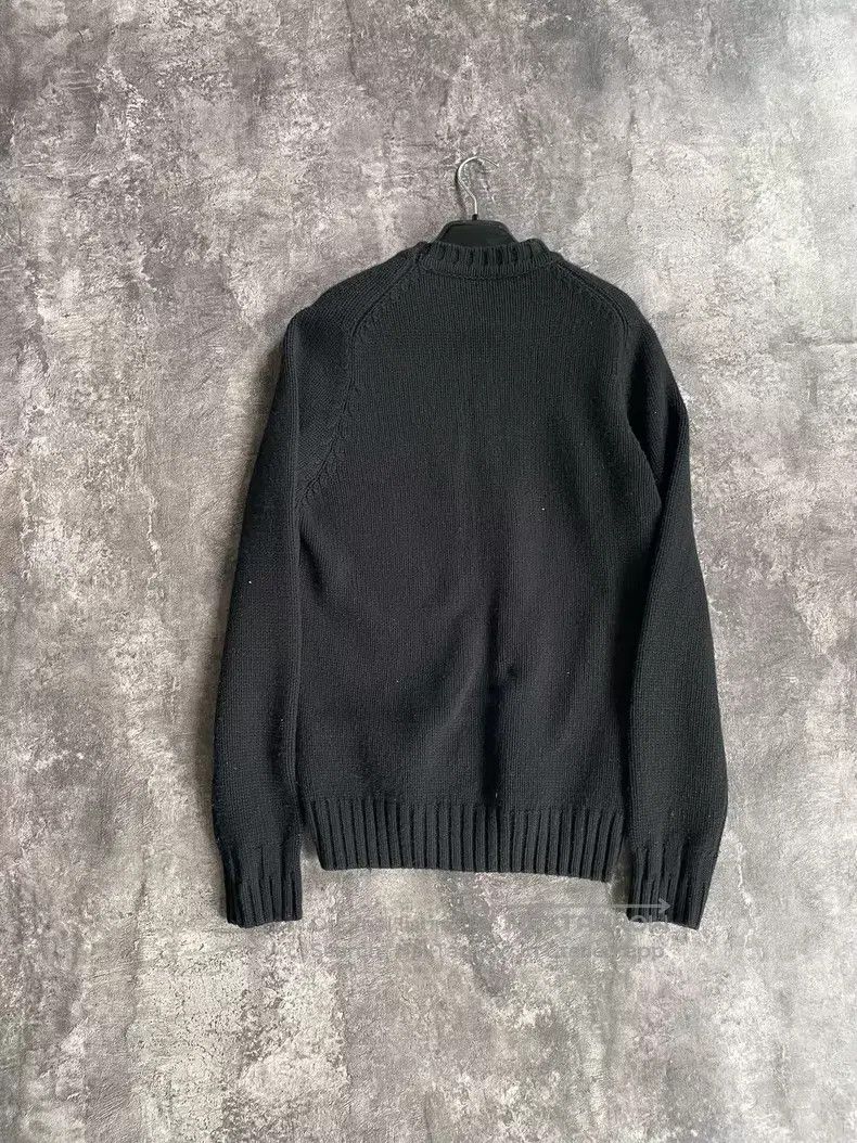 Saint Laurent Paris Saint Laurent Paris Lightning Heart Badge Round Neck Wool Size US L / EU 52-54 / 3 - 2 Thumbnail
