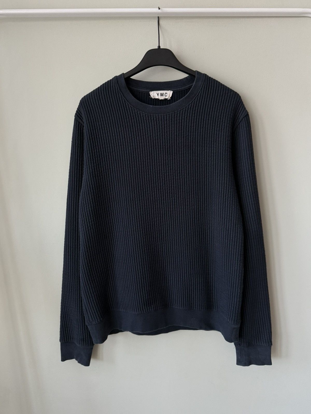 YMC YMC You Must Create waffle crew neck boxy sweatshirt Size US S / EU 44-46 / 1 - 1 Thumbnail