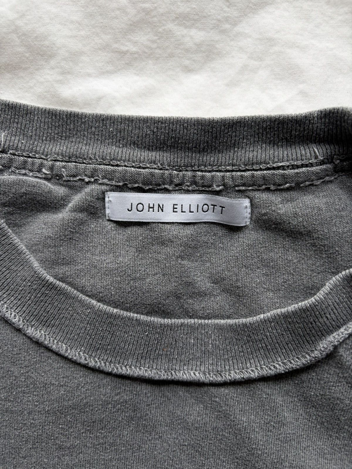 John Elliott Reversed Crop Tee Size US M / EU 48-50 / 2 - 3 Thumbnail