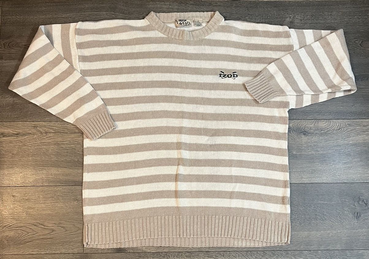 Izod × Vintage Vintage IZOD Cobain Style Sweater Size US L / EU 52-54 / 3 - 1 Thumbnail