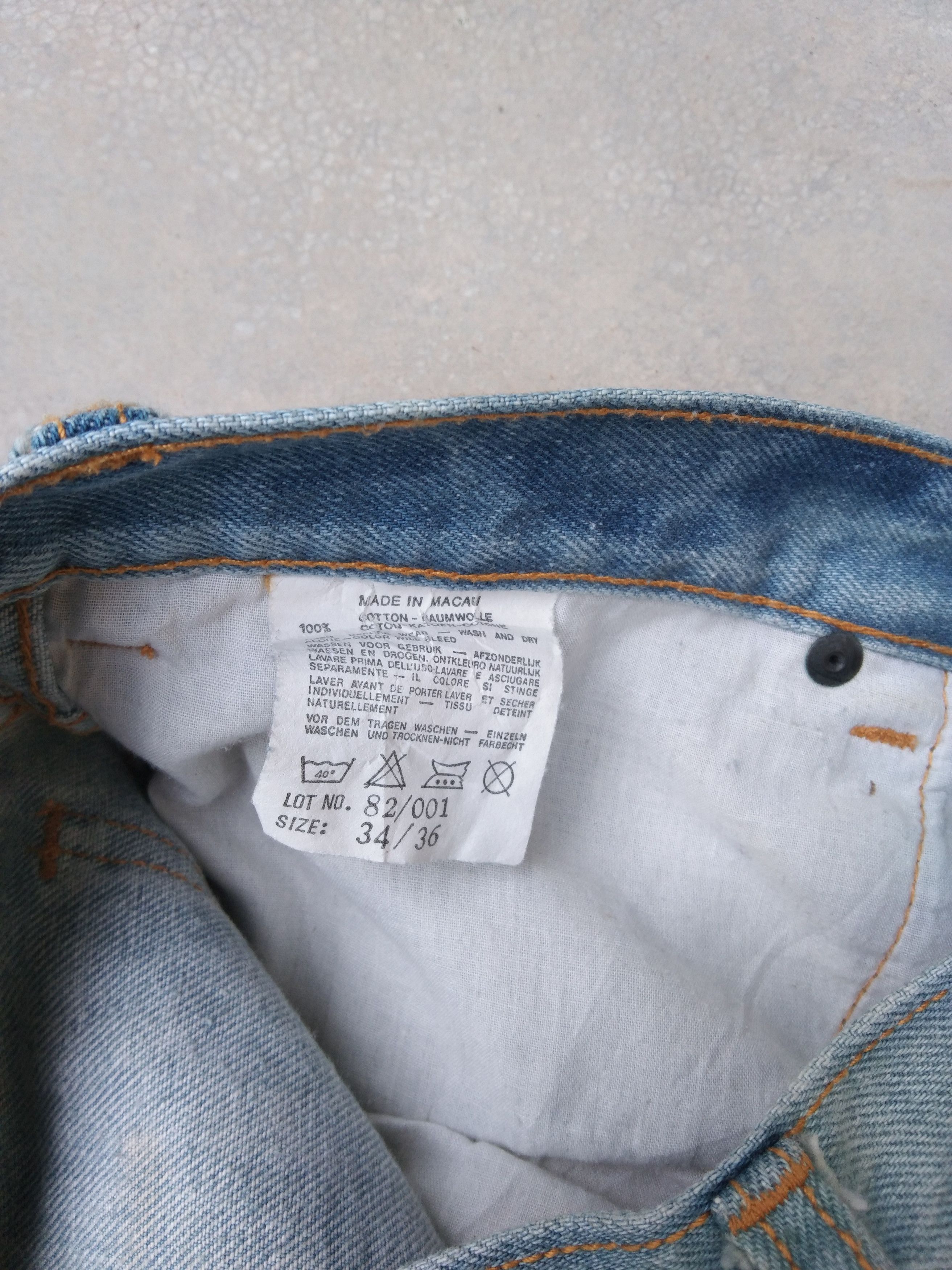 Jean Vintage Lover Distressed Jeans 32x32 Size US 32 / EU 48 - 8 Thumbnail