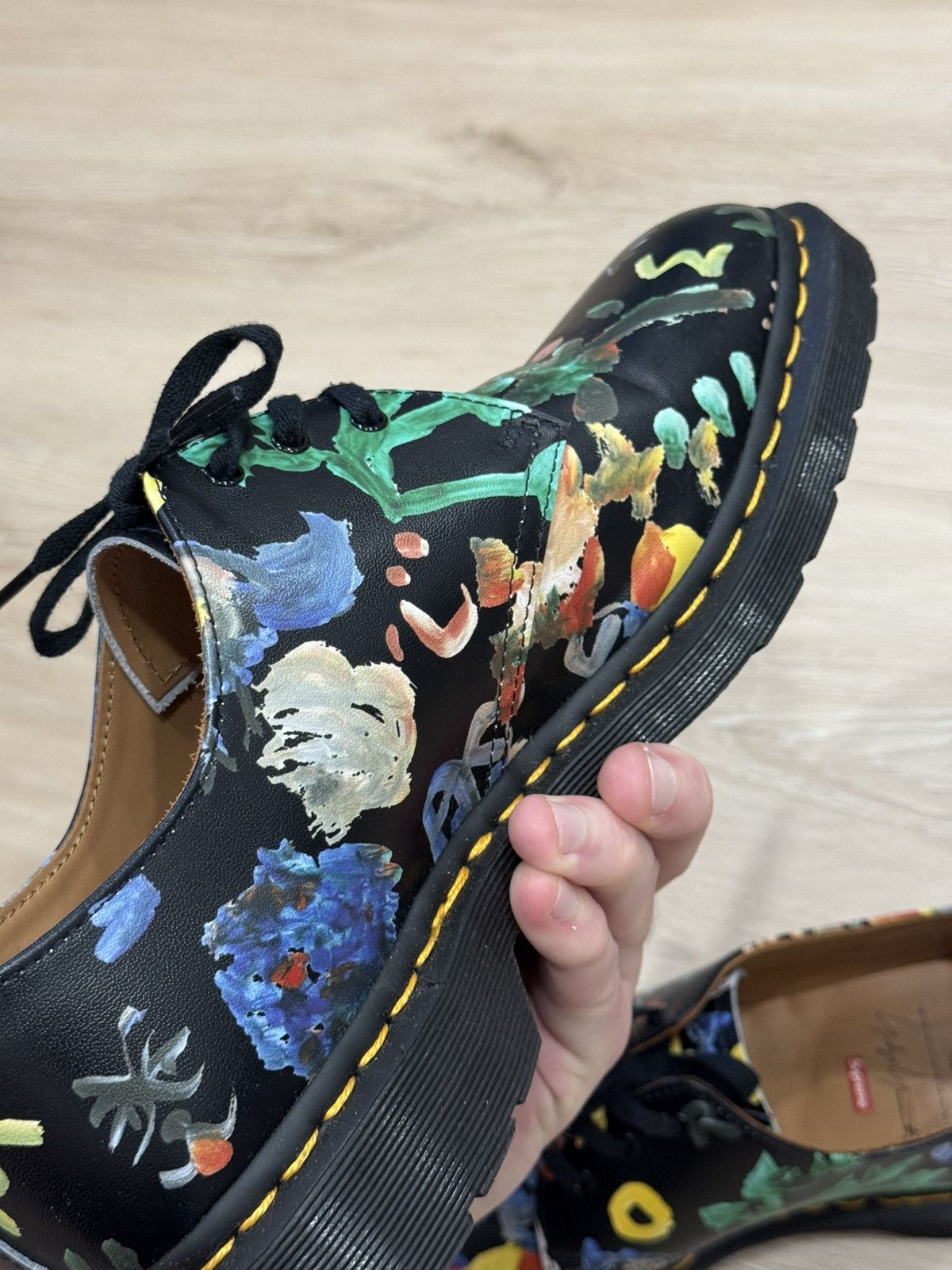 Supreme × Yohji Yamamoto Supreme Yohji Yamamoto Dr Marten 1461 Shoes Size US 11 / EU 44 - 14 Thumbnail