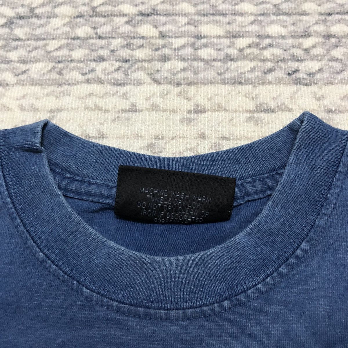 Japanese Brand × Vintage Rare Faded Vintage Japanese Ancient ‘N.T.R.L’ Quote Tees Size US L / EU 52-54 / 3 - 9 Thumbnail