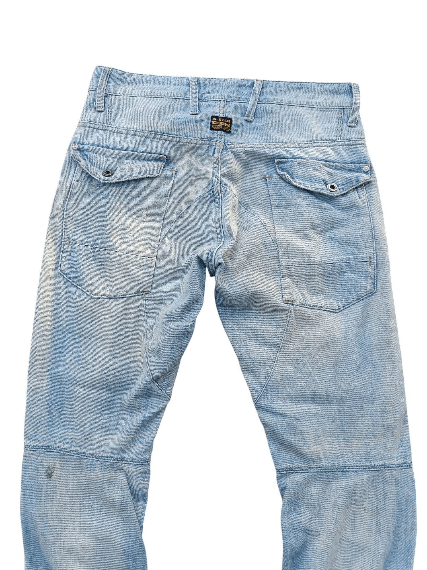 G-Star RARE 🔥 G Star Raw Denim 6 Pocket Distressed Denim E219 Size US 34 / EU 50 - 5 Thumbnail
