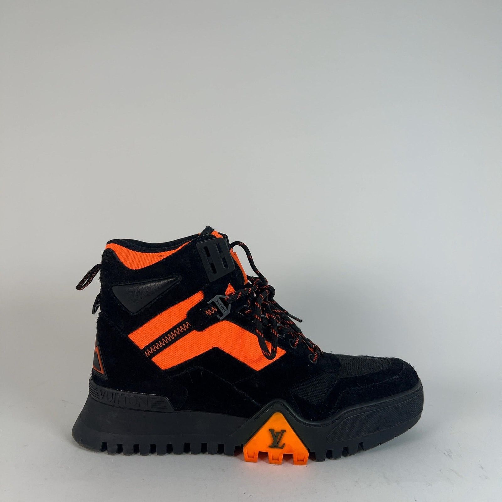 Louis Vuitton Louis Vuitton Orange/Black Hiking Trainer Boots Size US 8 / EU 41 - 1 Thumbnail