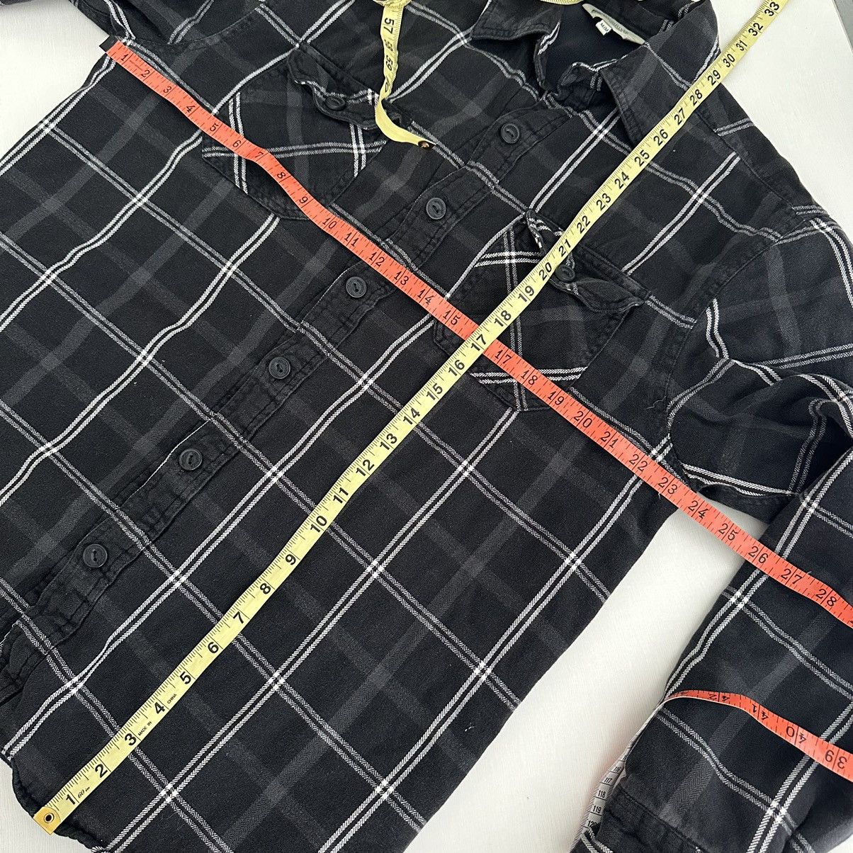 Vintage × Windriver WindRiver Lined Flannel M Black Plaid Jacket Size US M / EU 48-50 / 2 - 4 Thumbnail