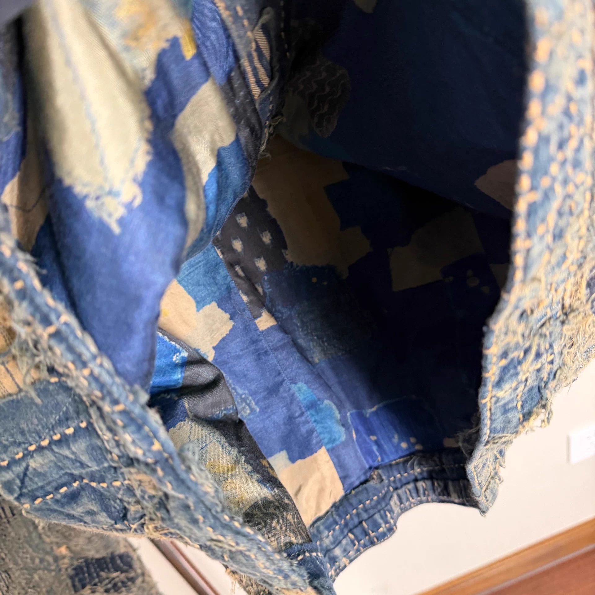 Kapital Kapital Boro Distressed Denim Jacket 5 (Worn once, new) Size US XXL / EU 58 / 5 - 6 Thumbnail