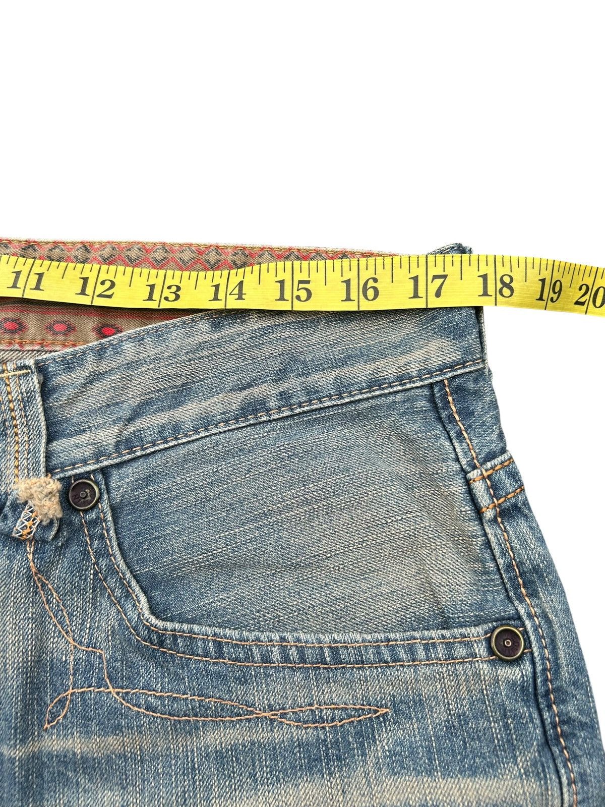 Vintage Edwin Navajo Faded Rusty Mudwash Denim Jeans ☠️🎌