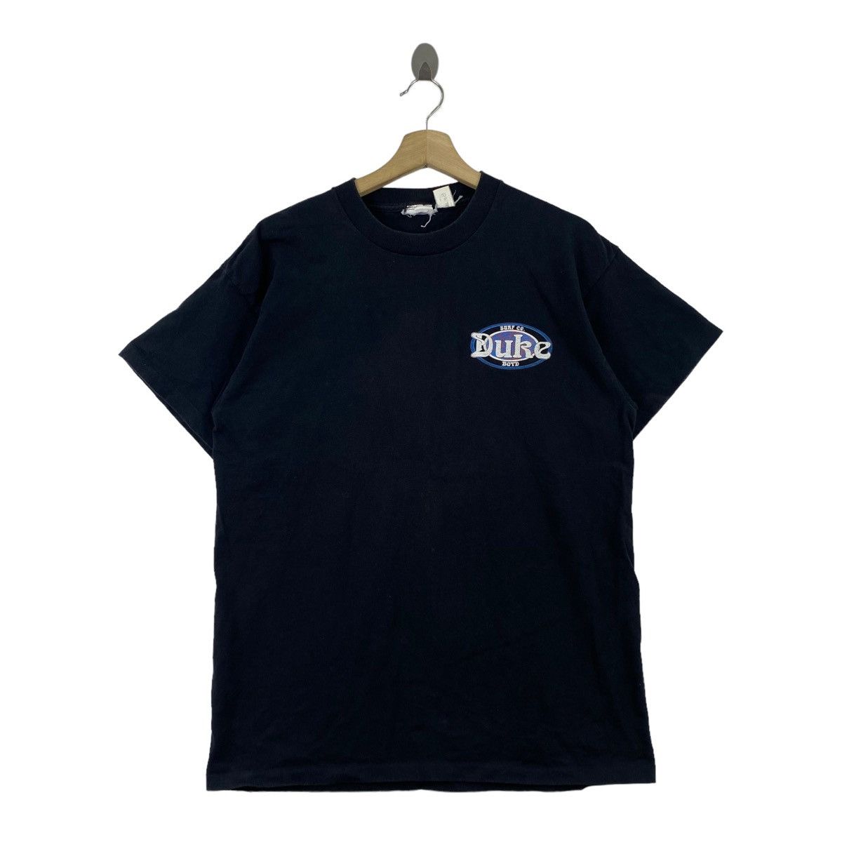 Vintage Vintage 90s DUKE BOYD'S CO. Surf Brand Print Black Size US M / EU 48-50 / 2 - 3 Thumbnail