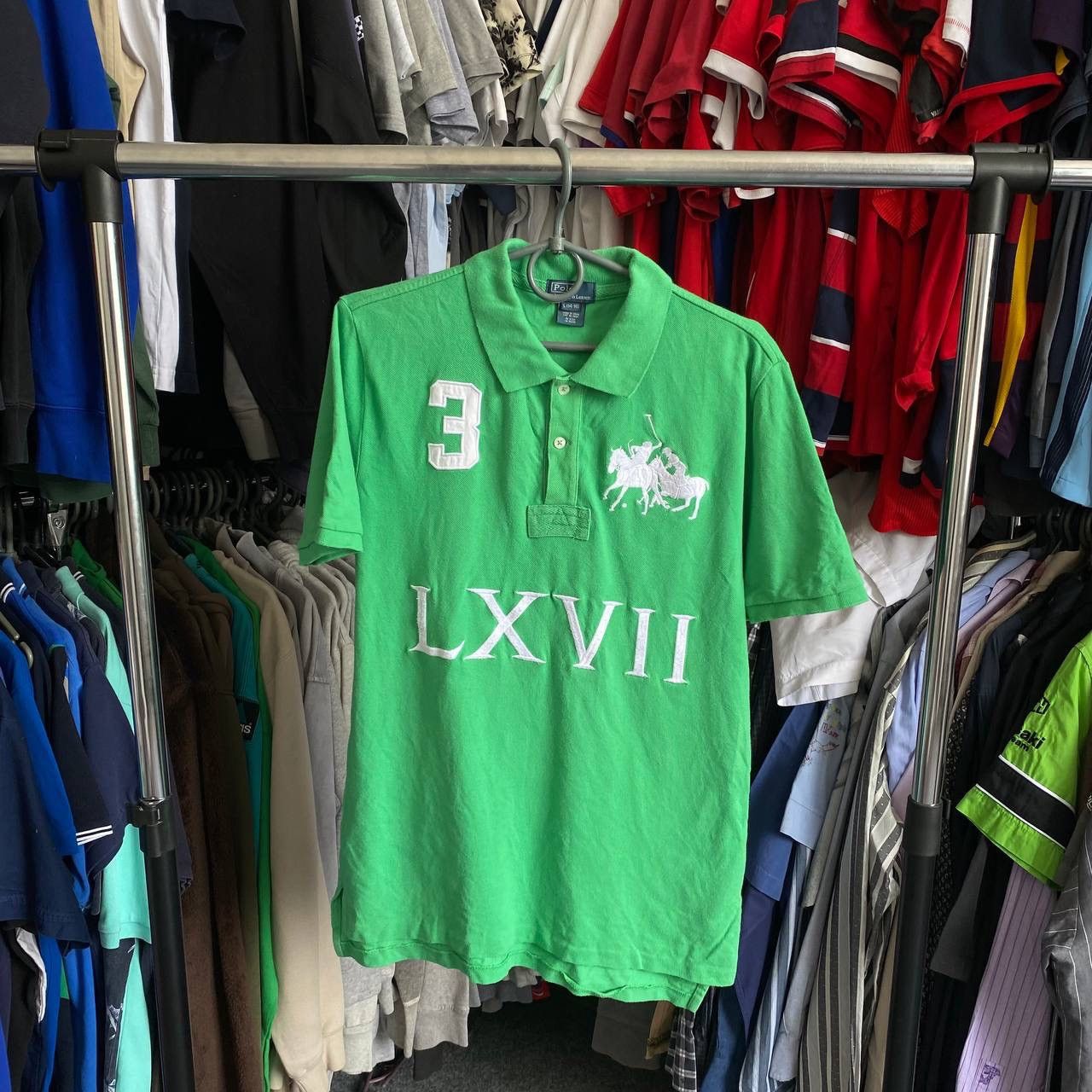 Holy Spirit 長袖ポロ　chief keef y2k opium Polo Ralph Lauren × Vintage Vintage Polo Ralph Lauren Big